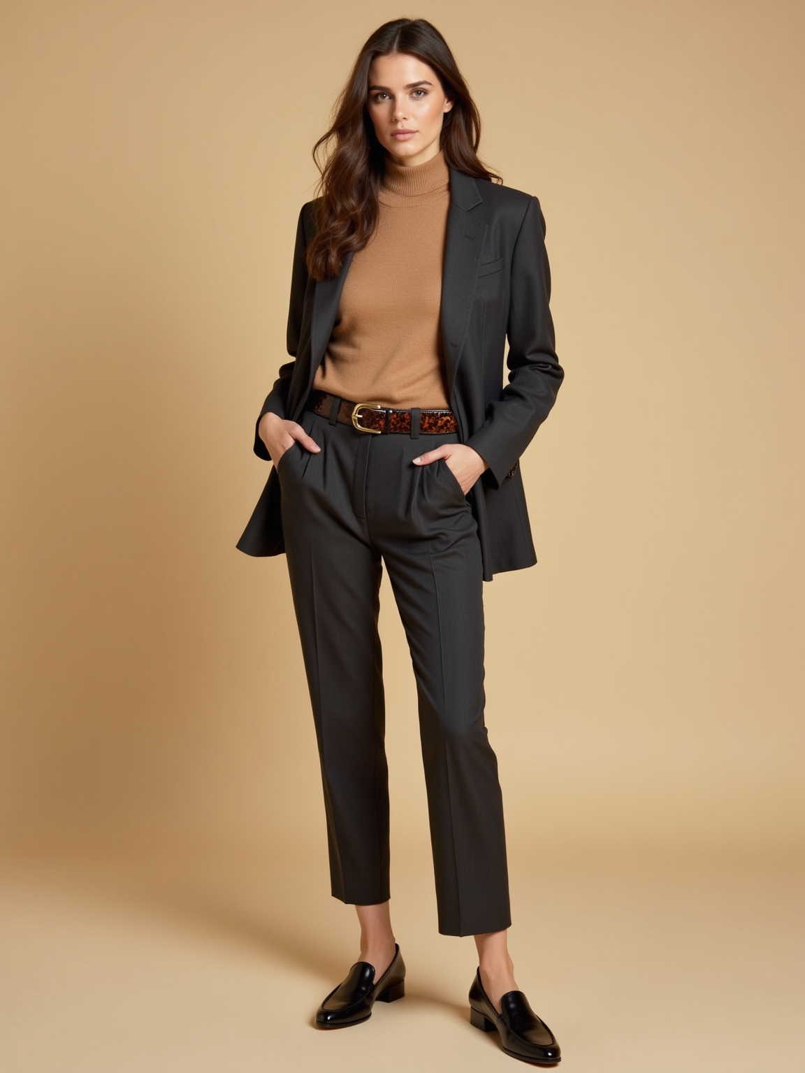 softening structured pieces with knits