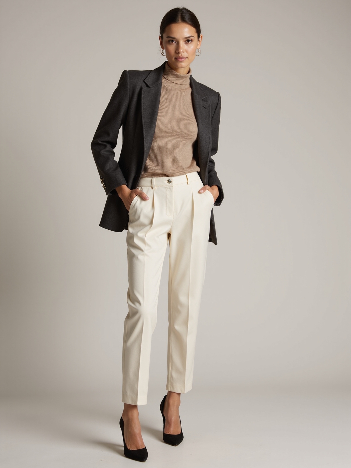 softly tailored structured layers