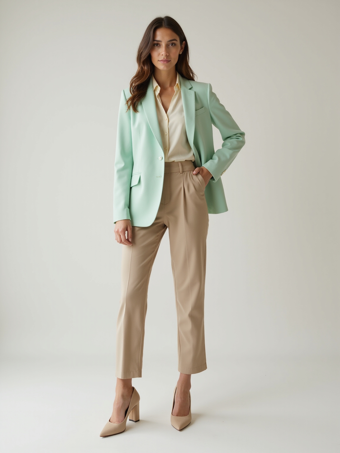 spring office friendly outfit ideas