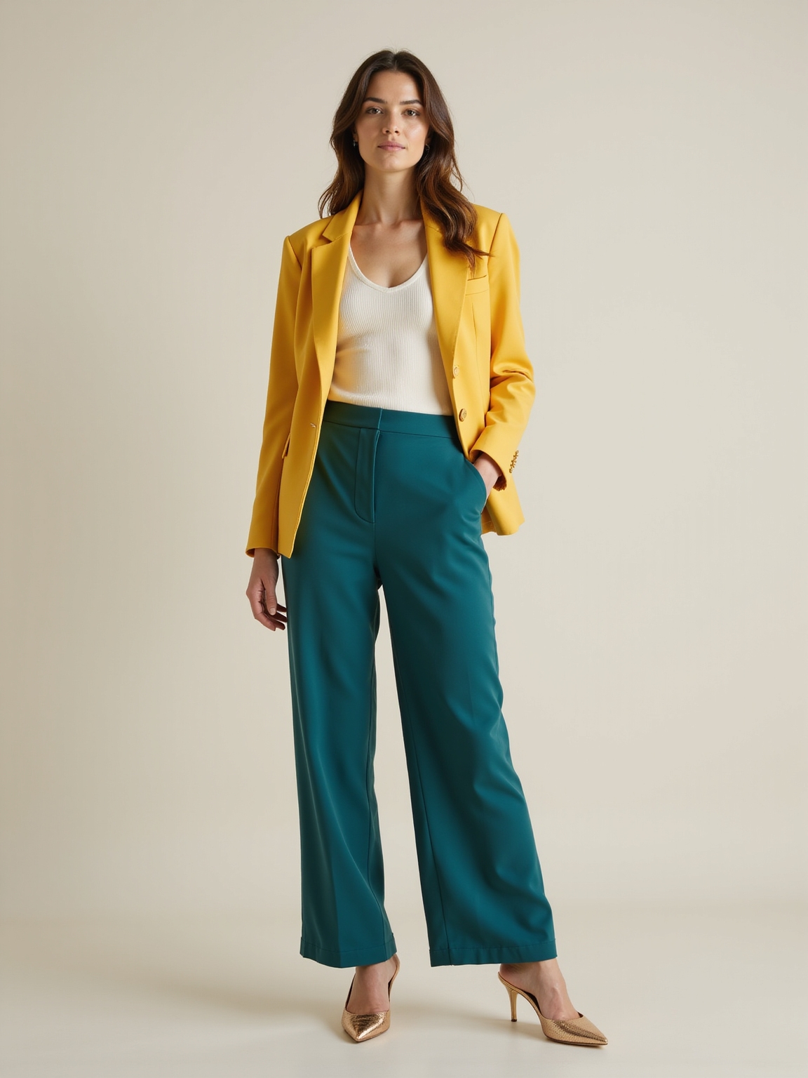 start with colorful accessories