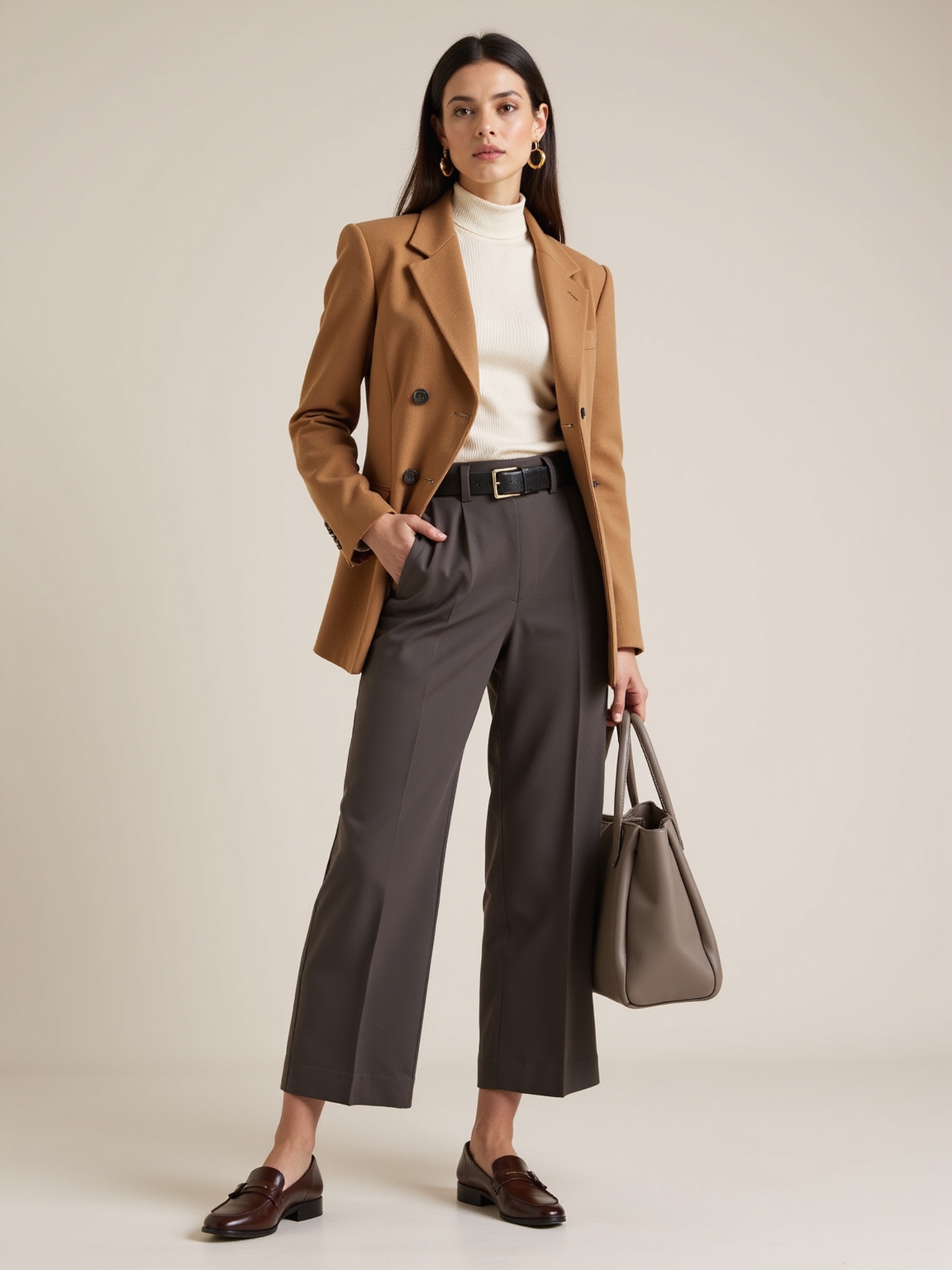 streamlined mix and match wardrobe