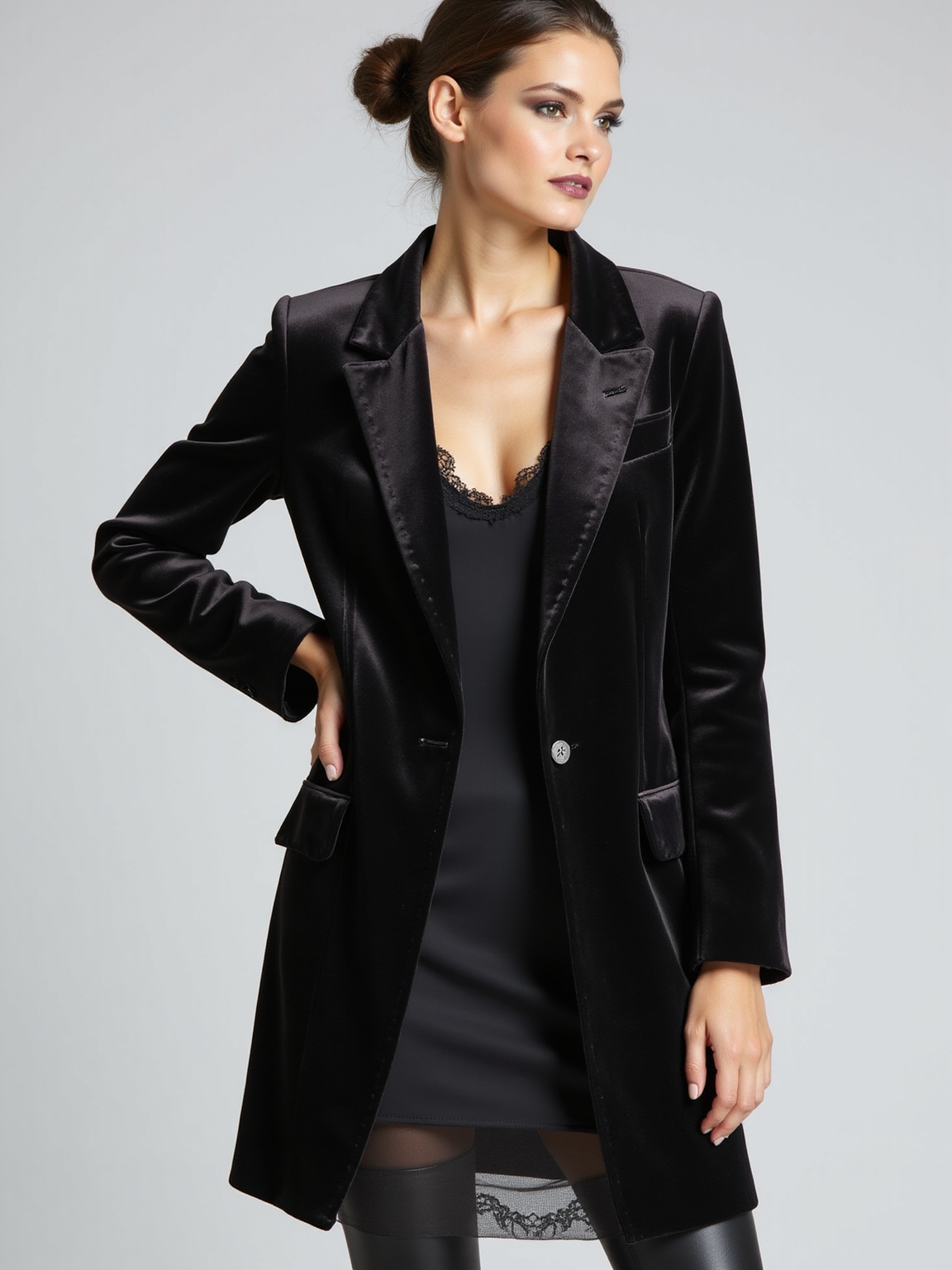 structured tailoring intentional drape