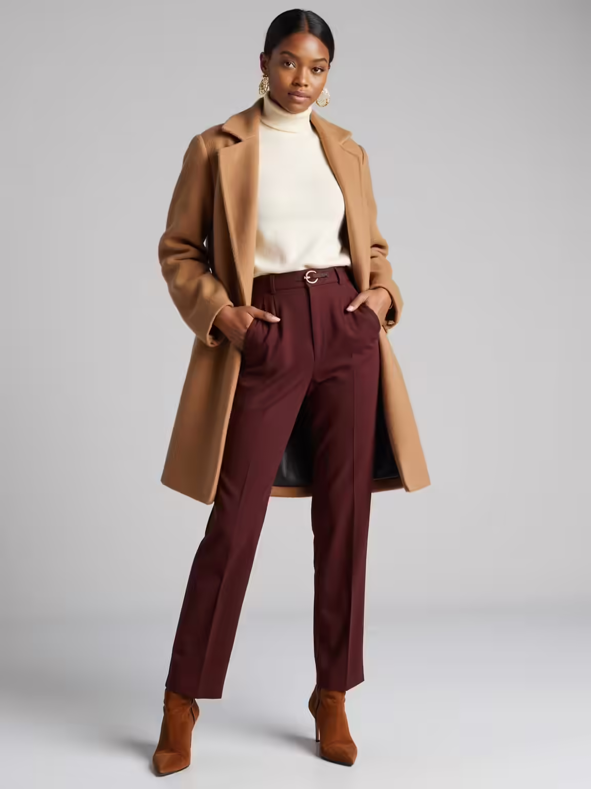 stylish black women s winterwear