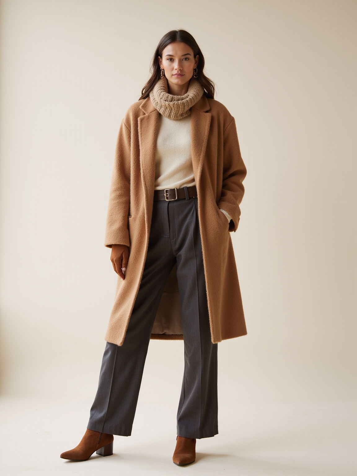 stylish warm casual winterwear