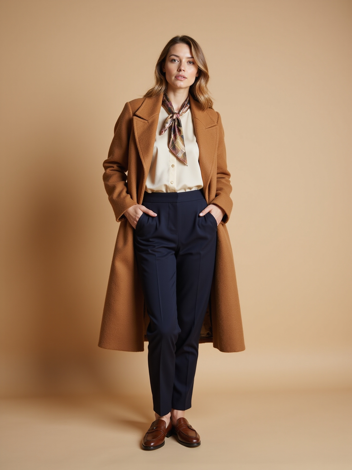 subdued tailored timeless neutral elegance