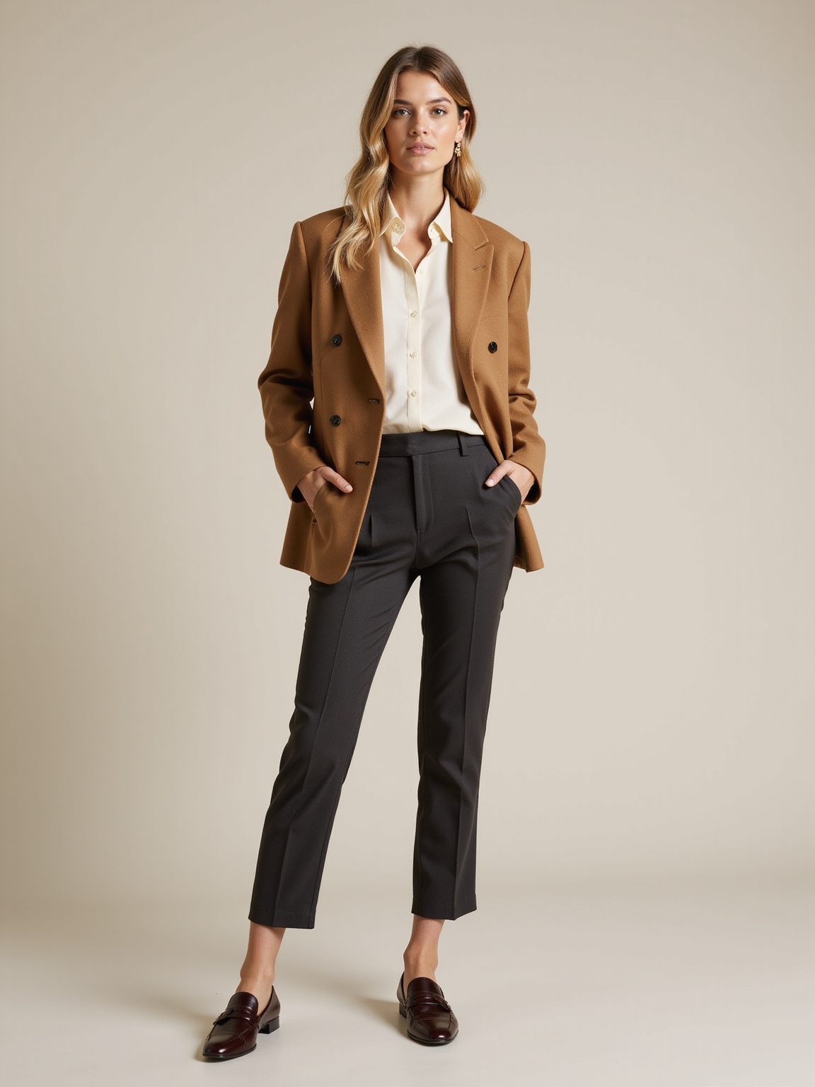 subtle tailoring for polished fit