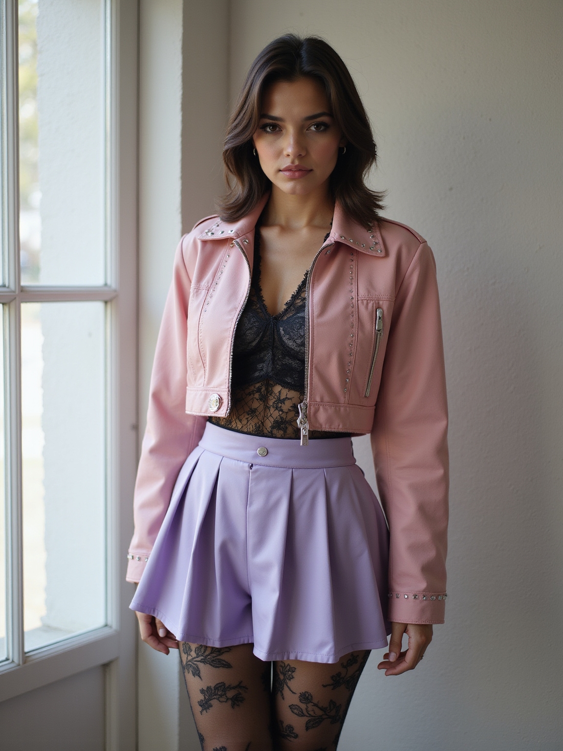 sweet punk layered wardrobe