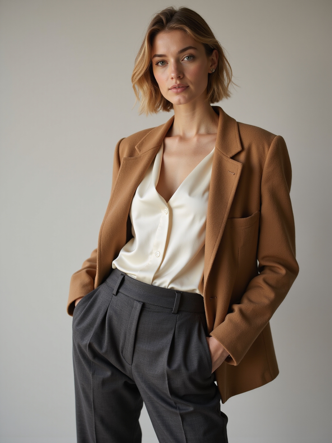 tailored blazer versatile layered staples