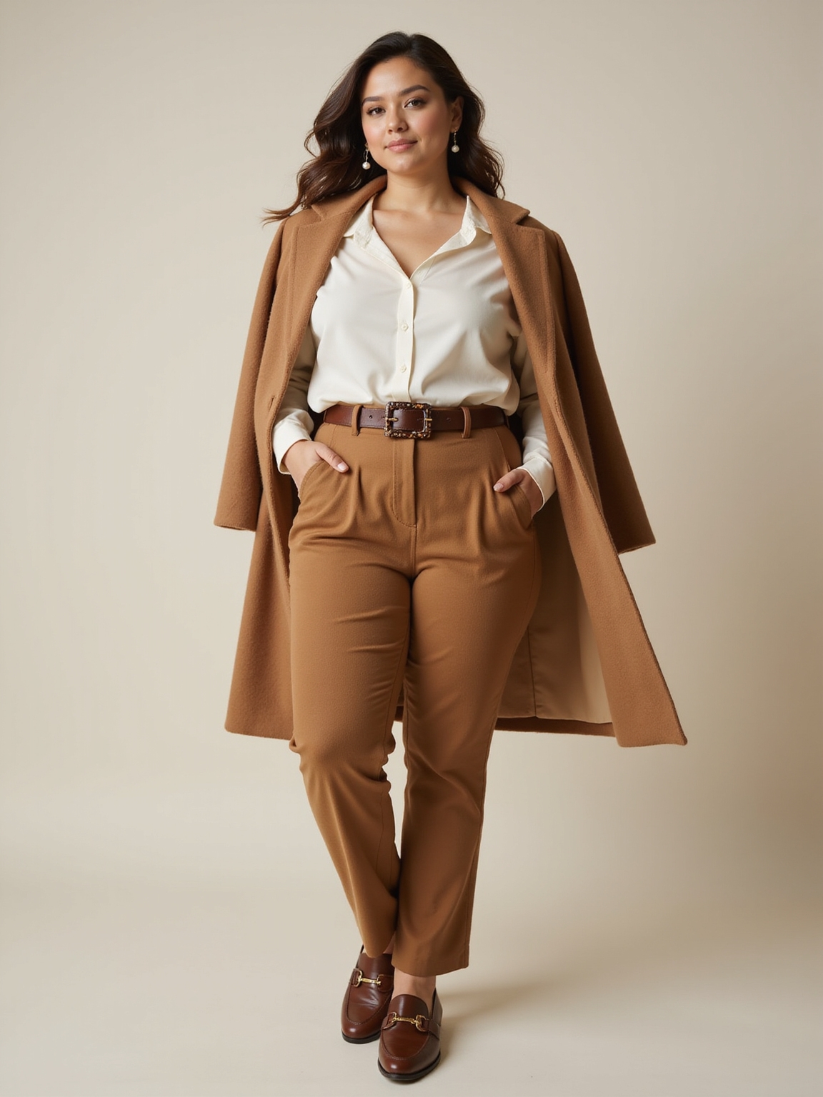 tailored elegance that flatters curves