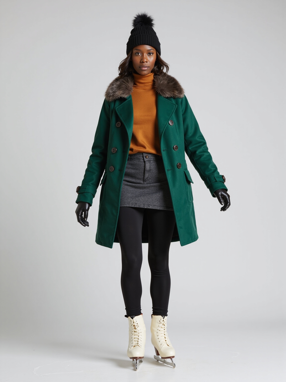 tailored insulated cinched waist