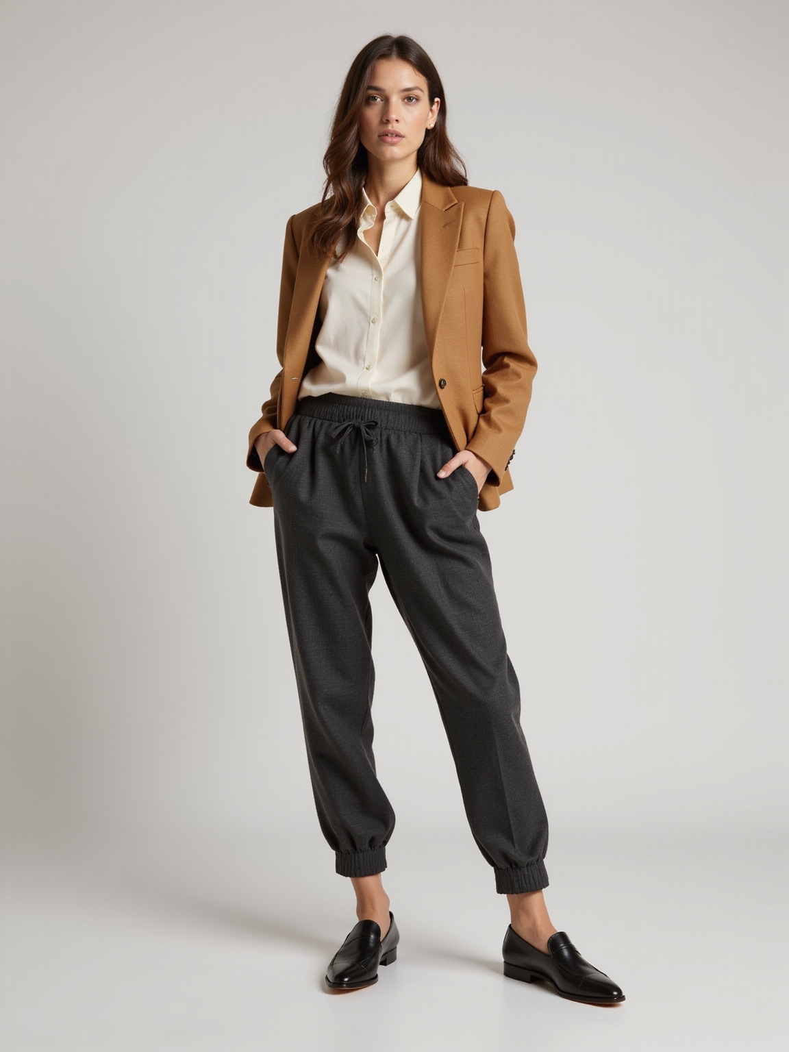 tailored joggers for polishedwear