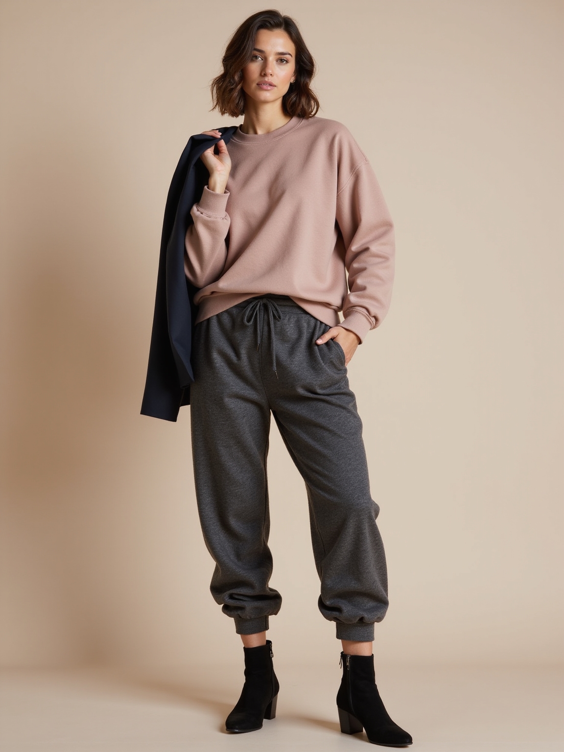 tailored joggers refined casualwear