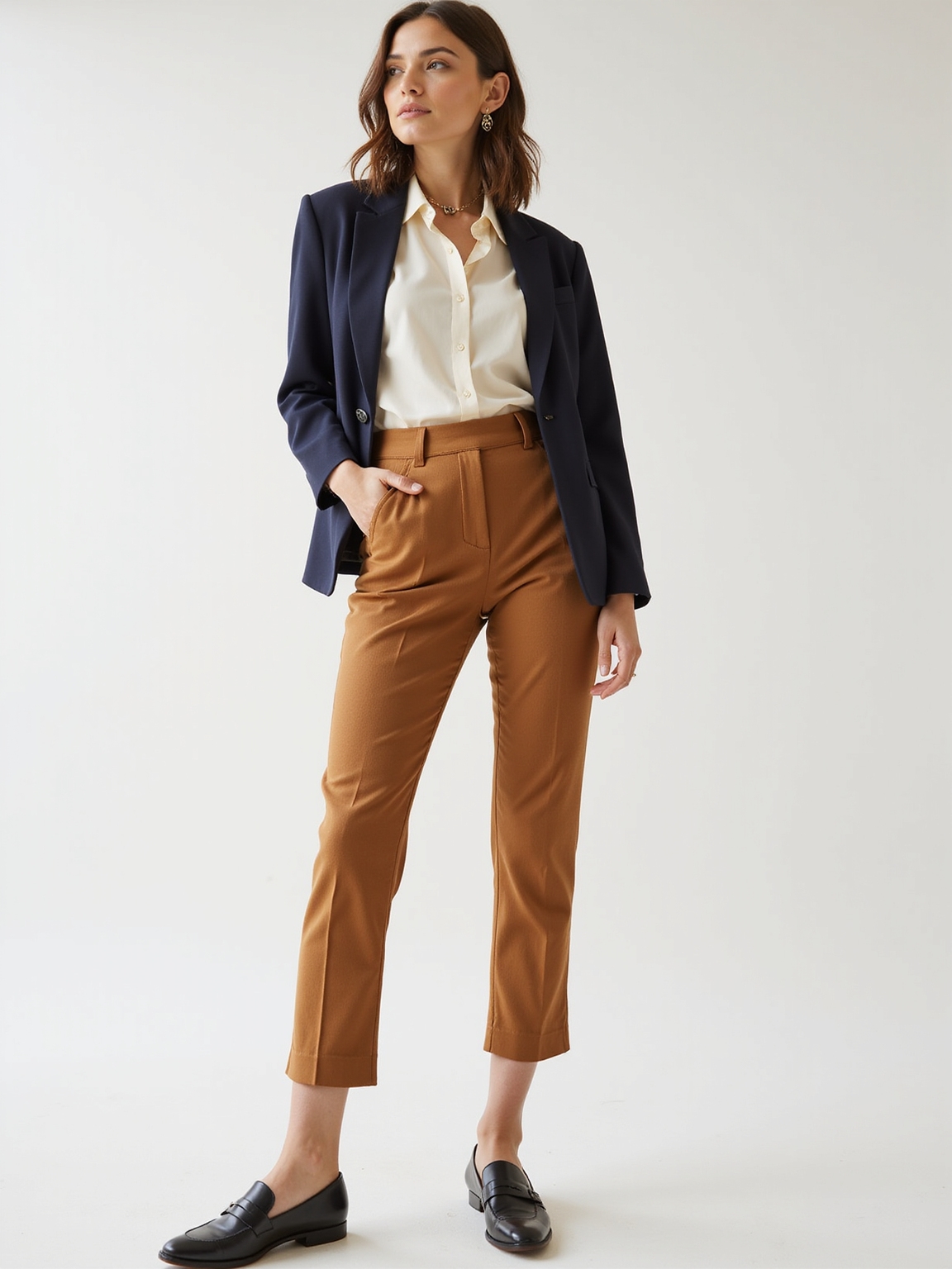 tailored neutral timeless bottoms