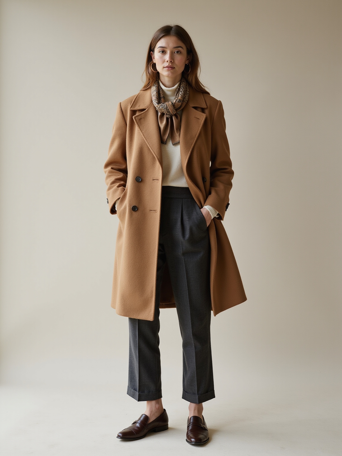 tailored neutrals minimal accessories