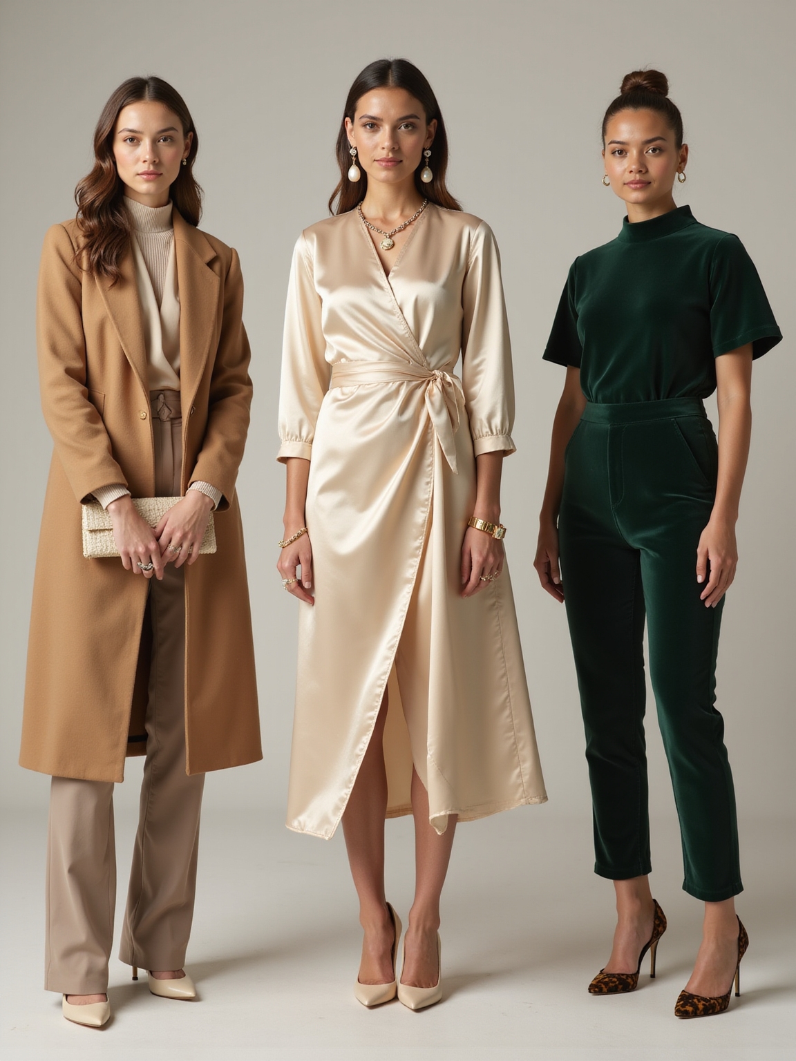 tailored silk pearls cashmere