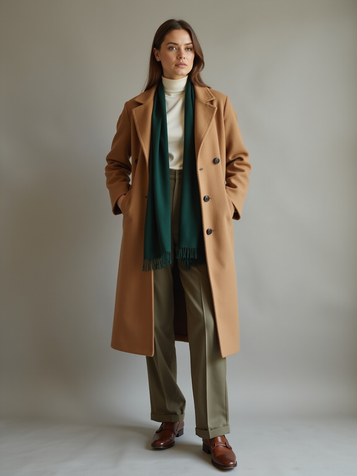 tailored timeless winter wardrobe