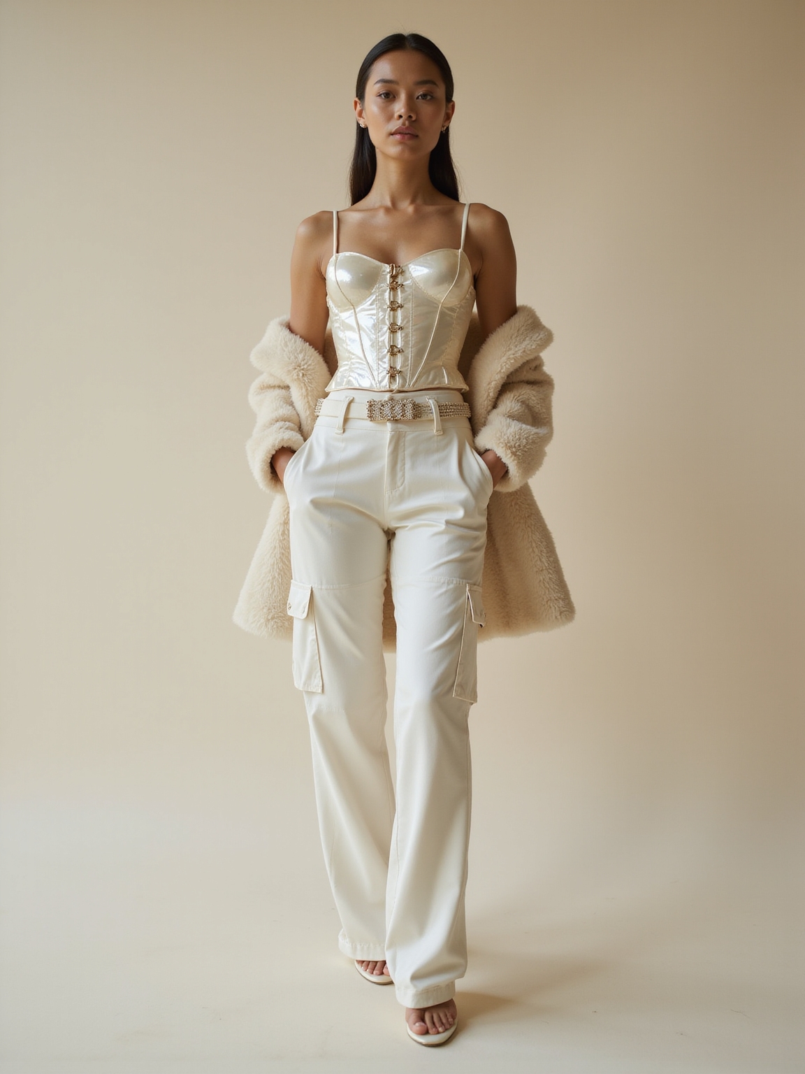 textured luxe y2k details