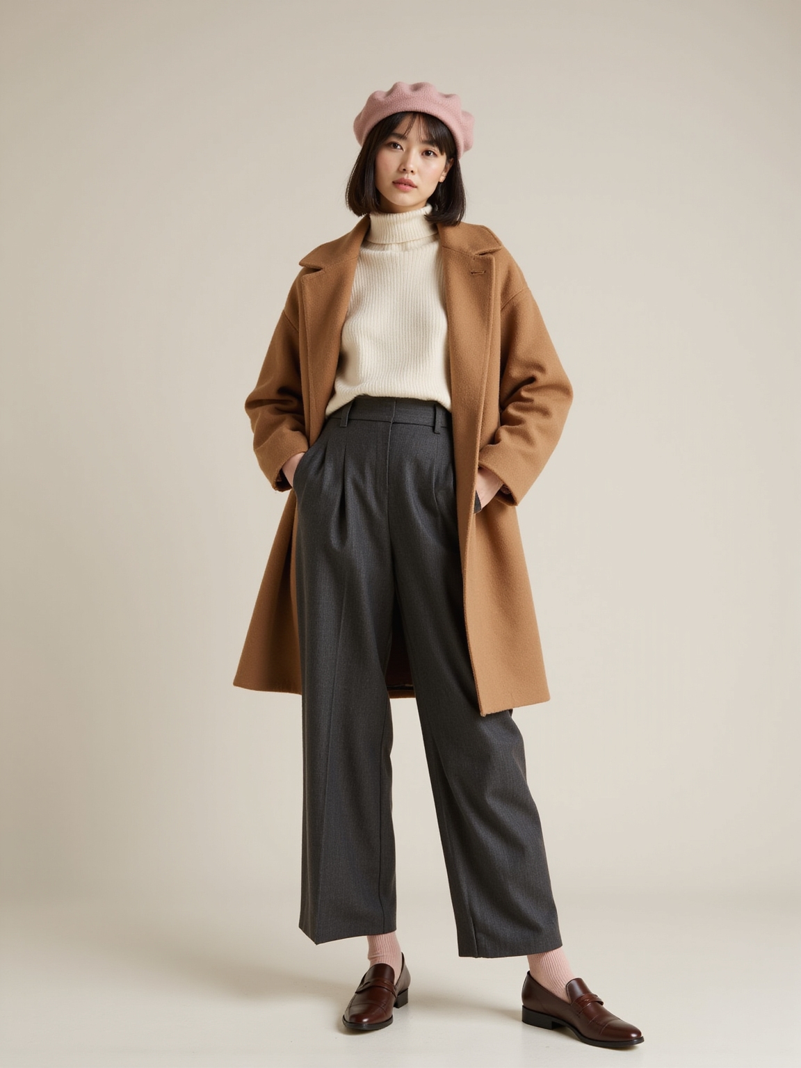 thin layers chunky coat
