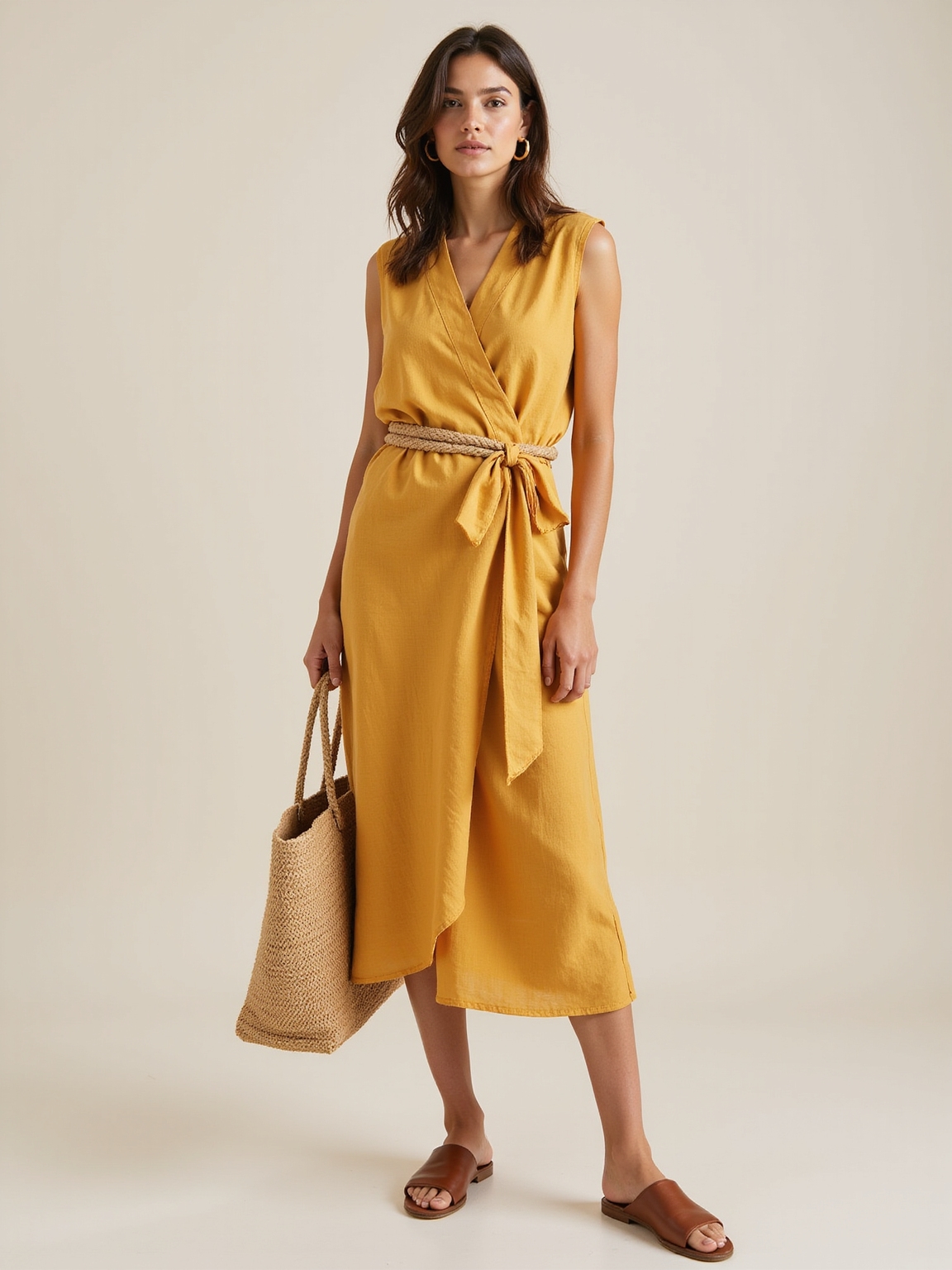 thoughtful neutral summer capsule