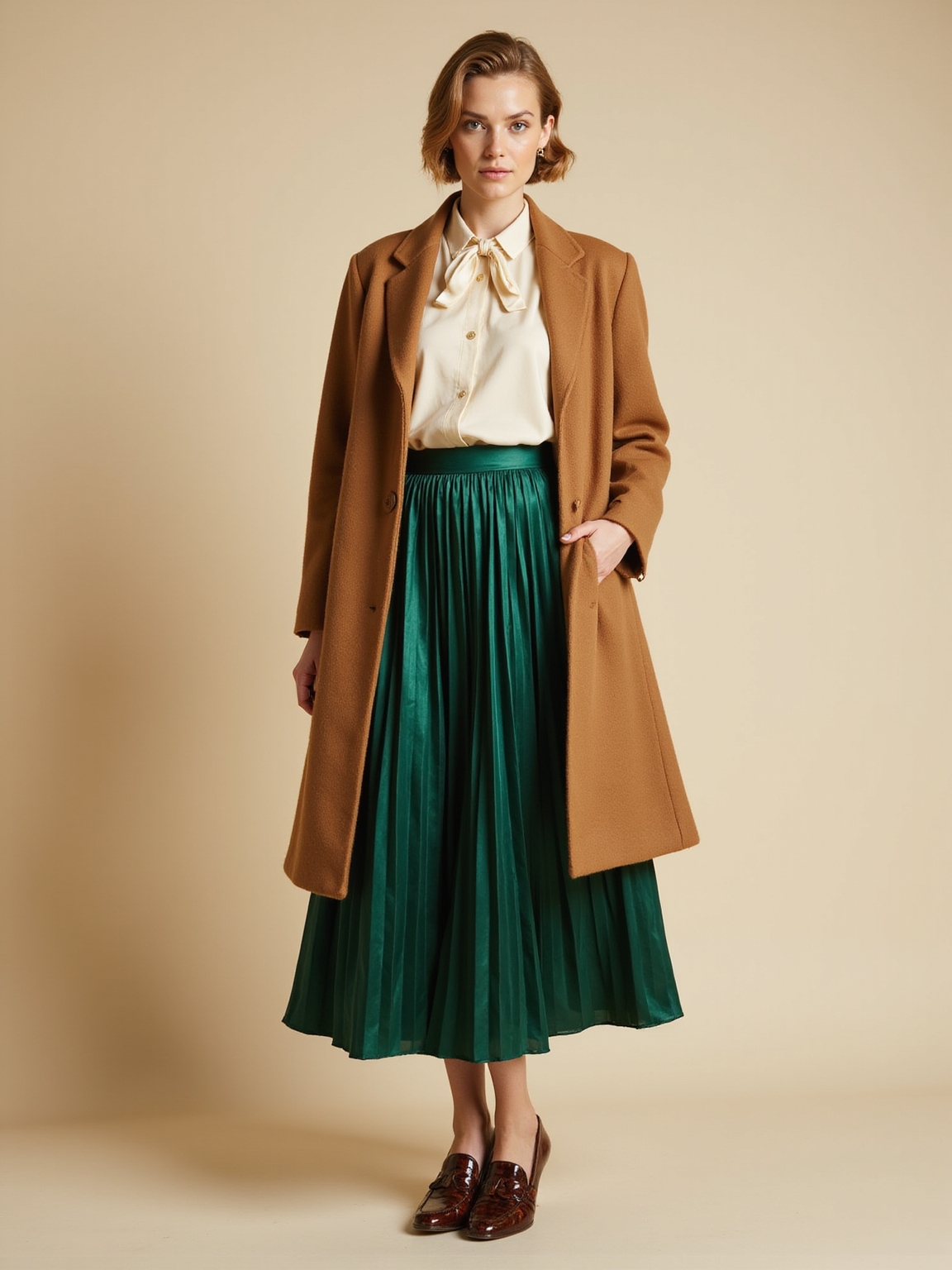thrifted timeless tailored vintage staples