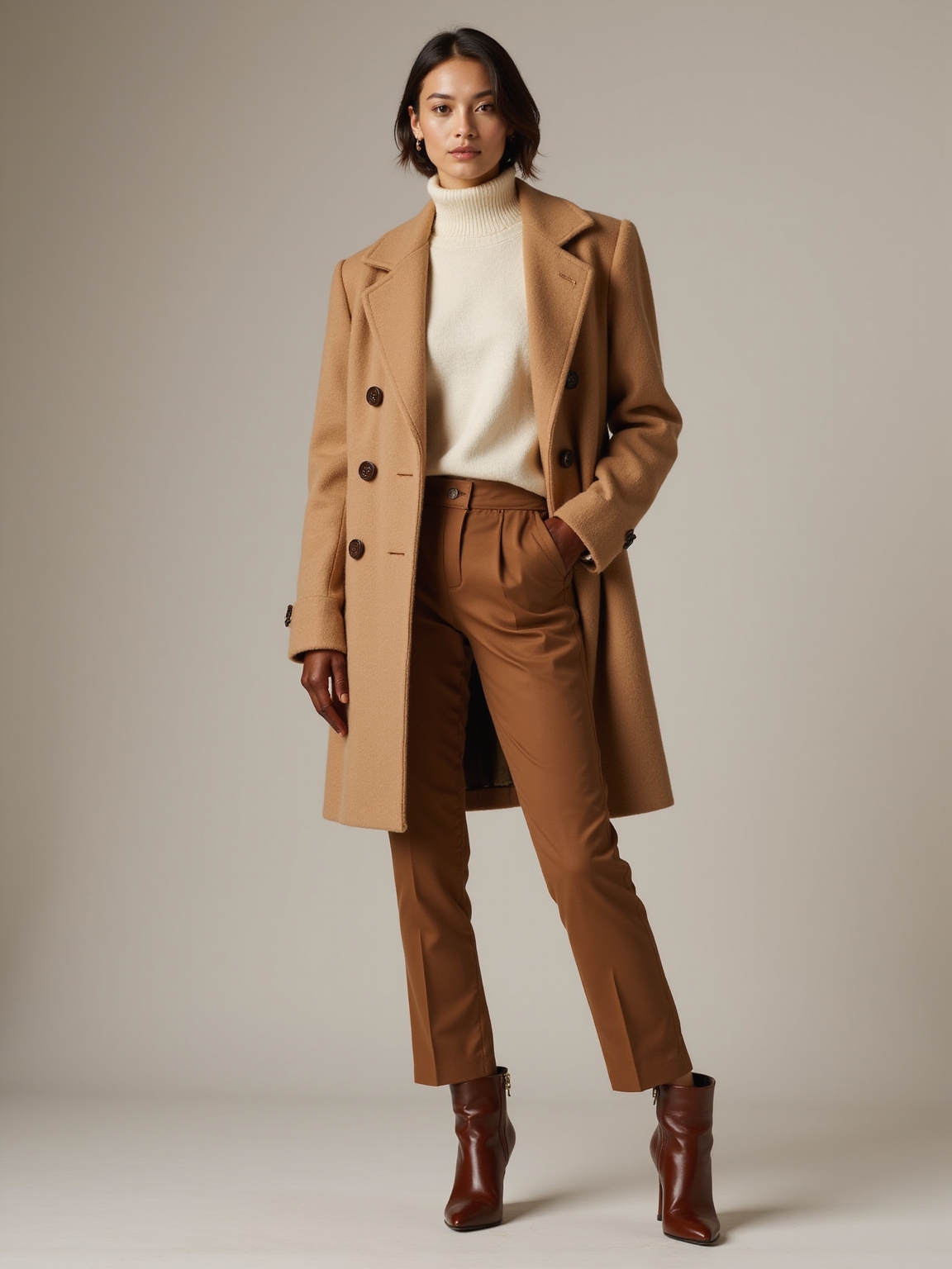 timeless cashmere wool boots
