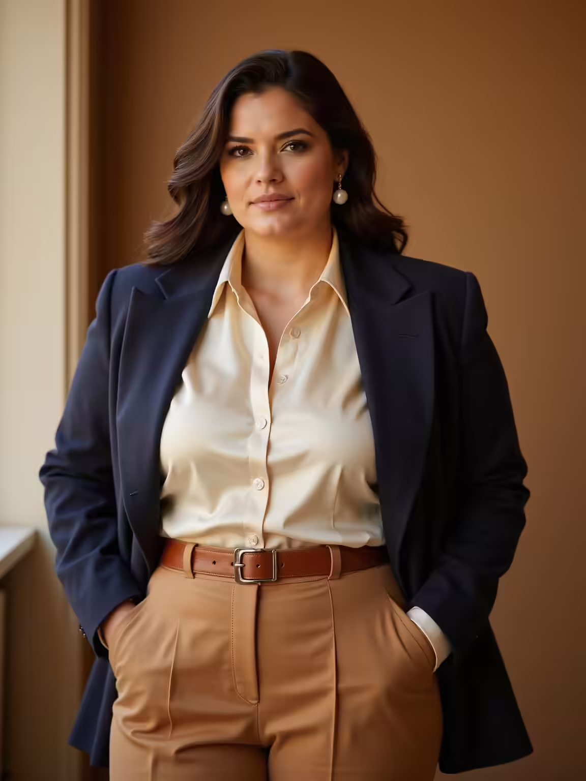 timeless curvy luxury fashion