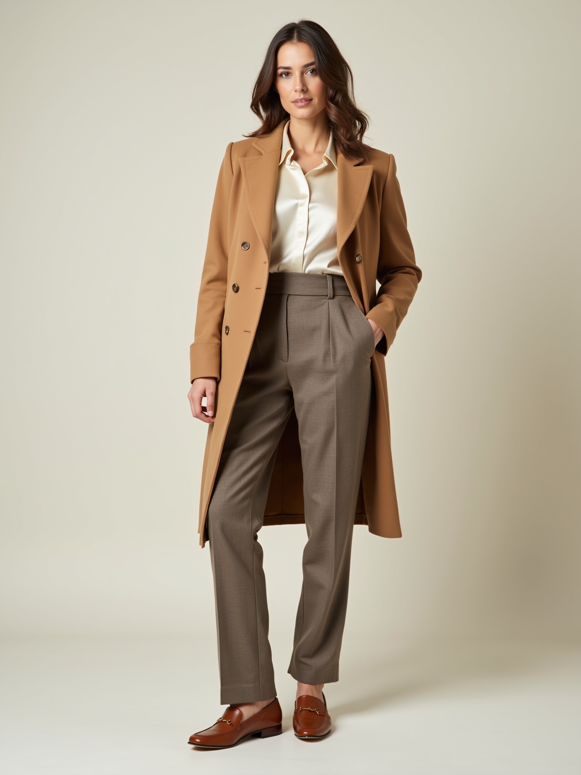 timeless muted texture neutral wardrobe