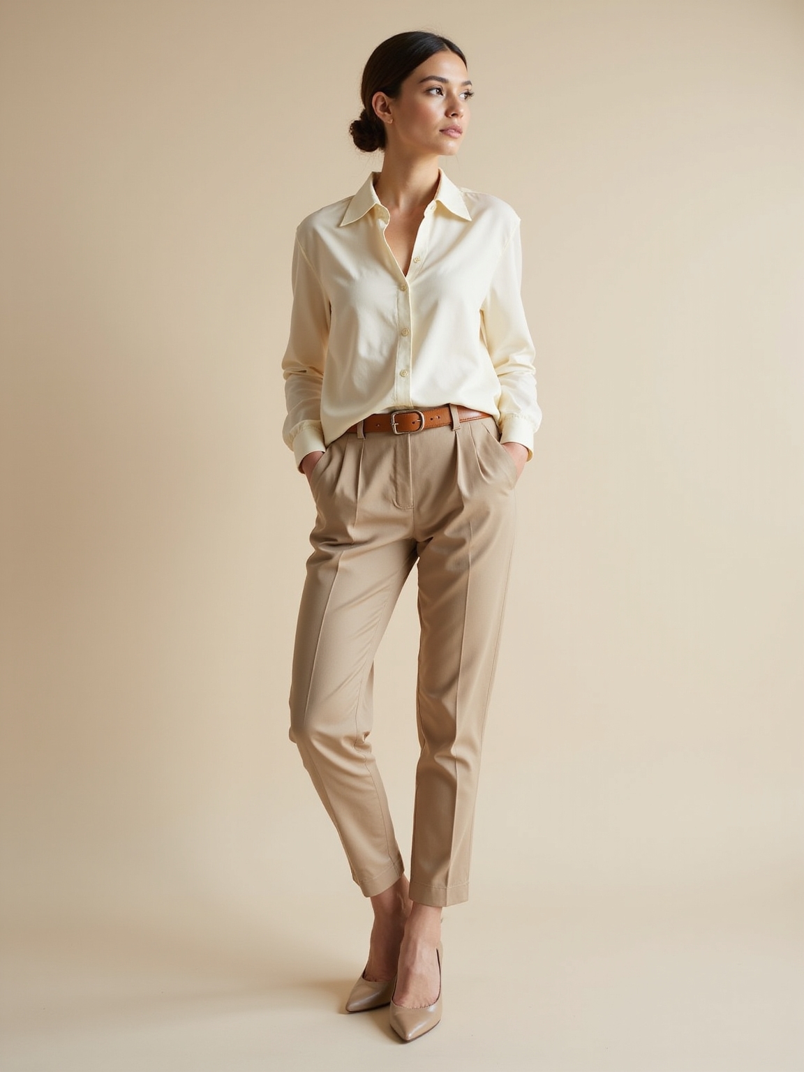 timeless neutrals polished refined accessories