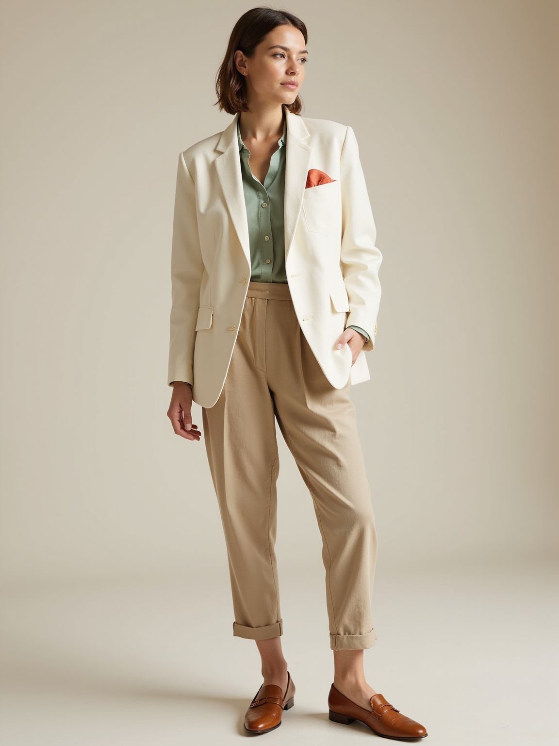 timeless neutrals with muted accents