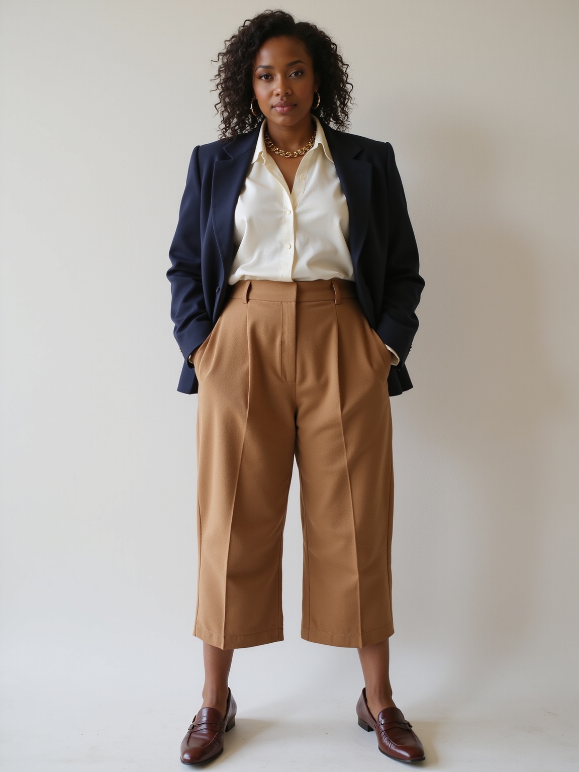 timeless tailored neutrals for curves