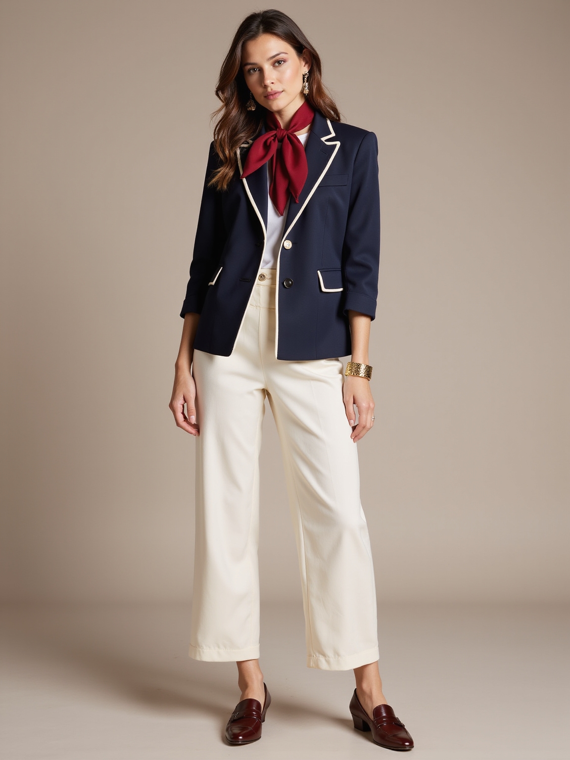 understated nautical patriotic summer elegance