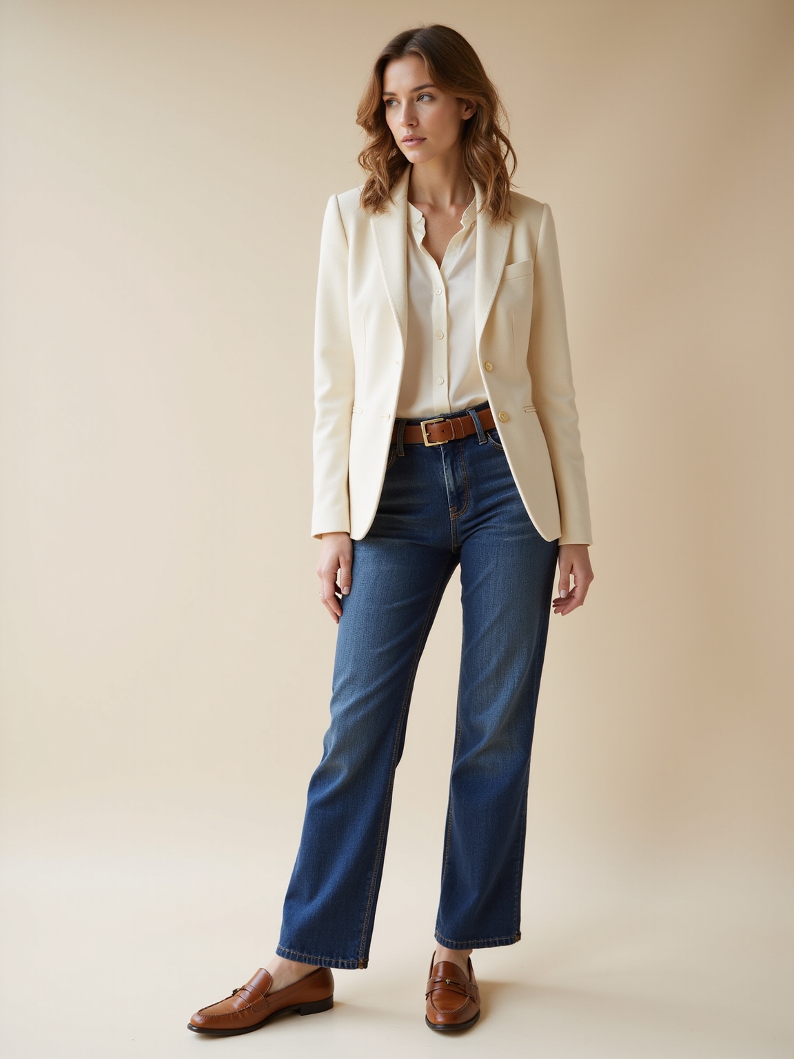 understated polished high rise silhouettes