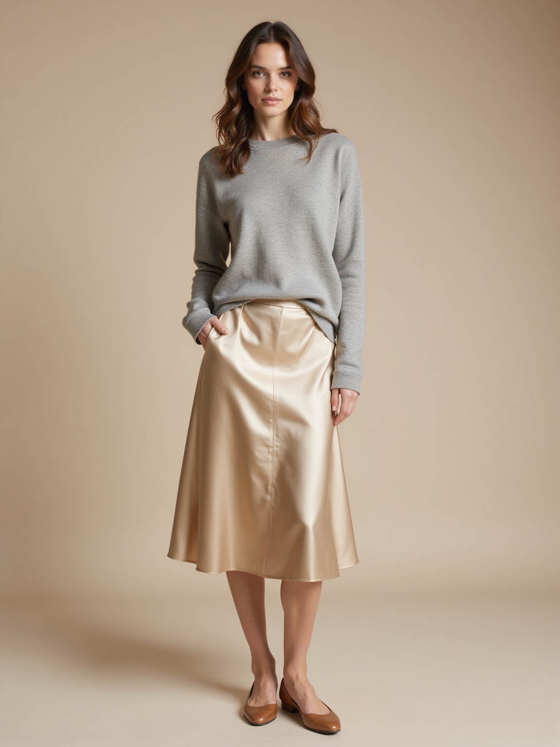 understated refined fabrics for skirts