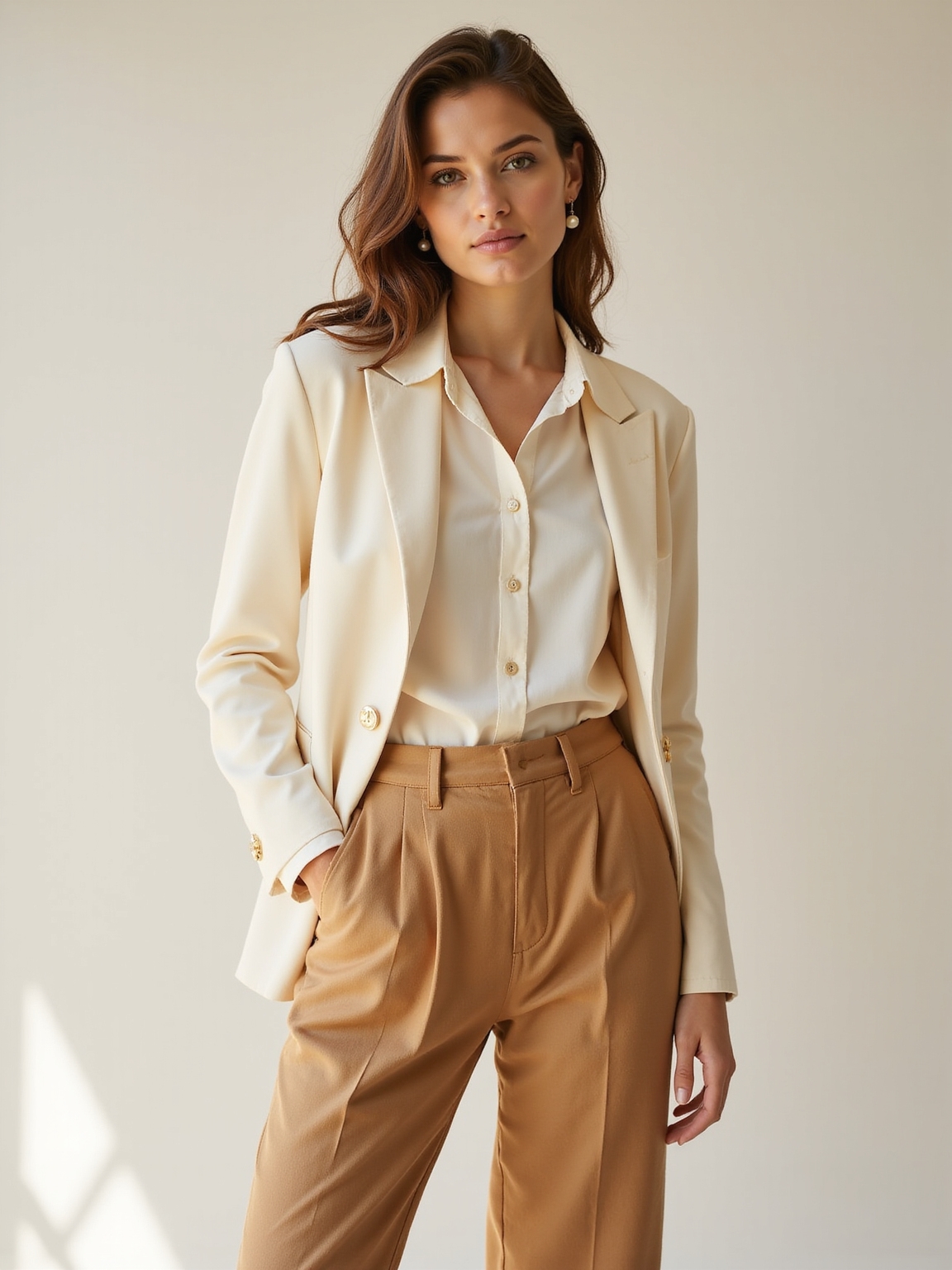 understated tailored breathable summer elegance