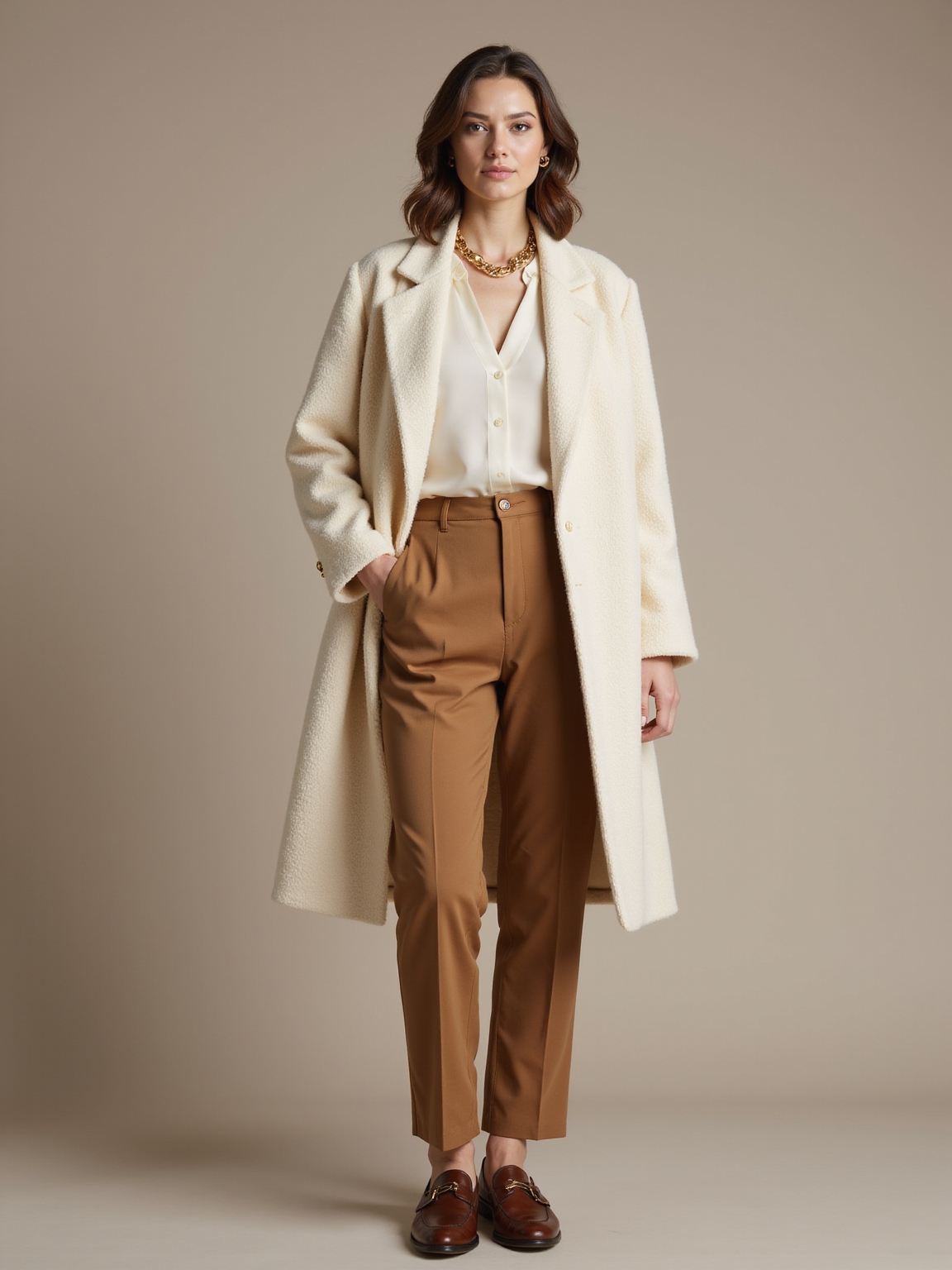 understated timeless tailored wardrobe
