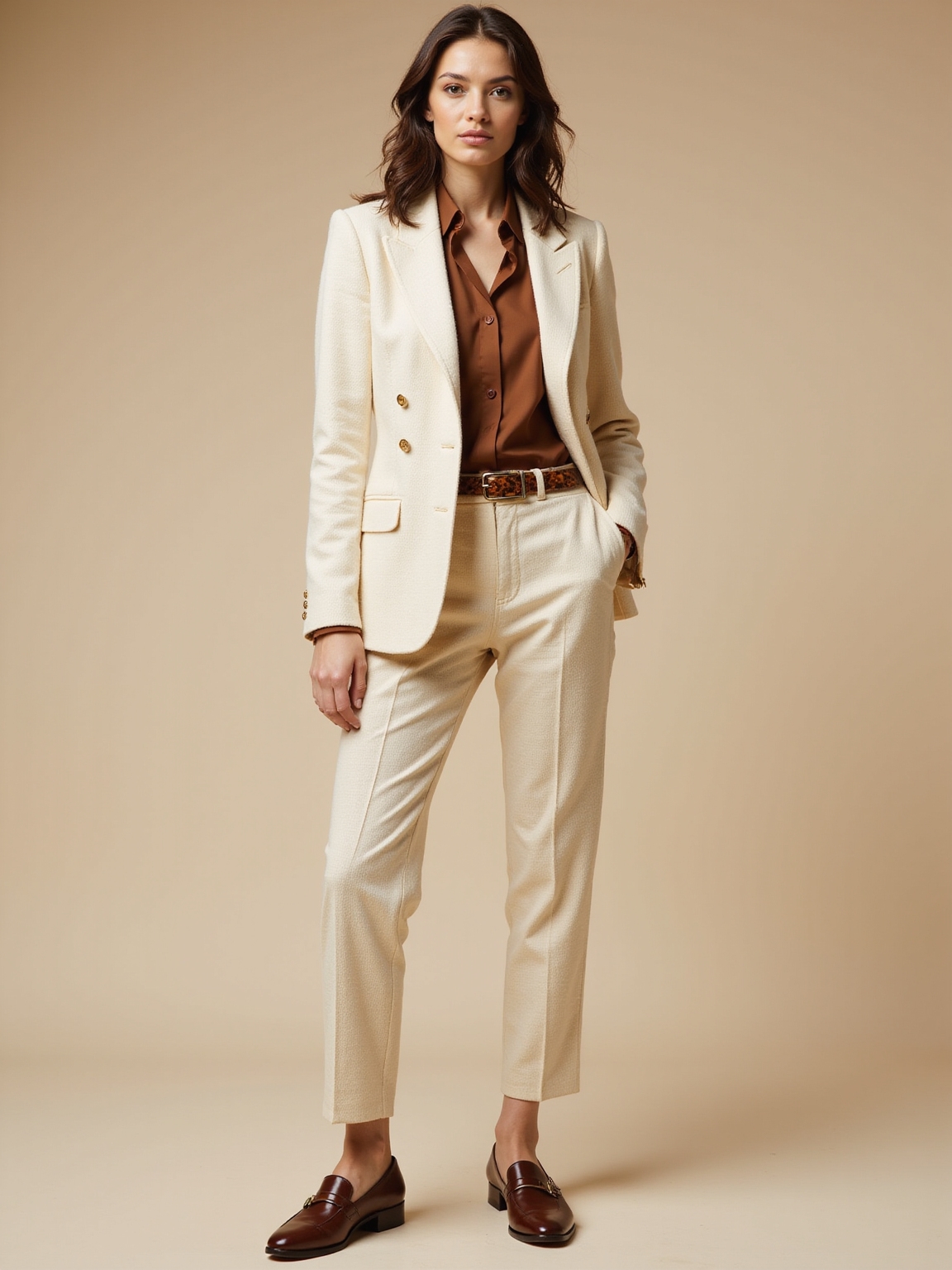 understated timeless tailored workwear
