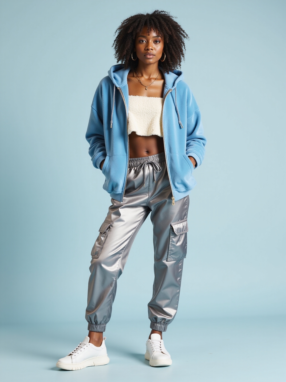 velour meets nylon layered tactile