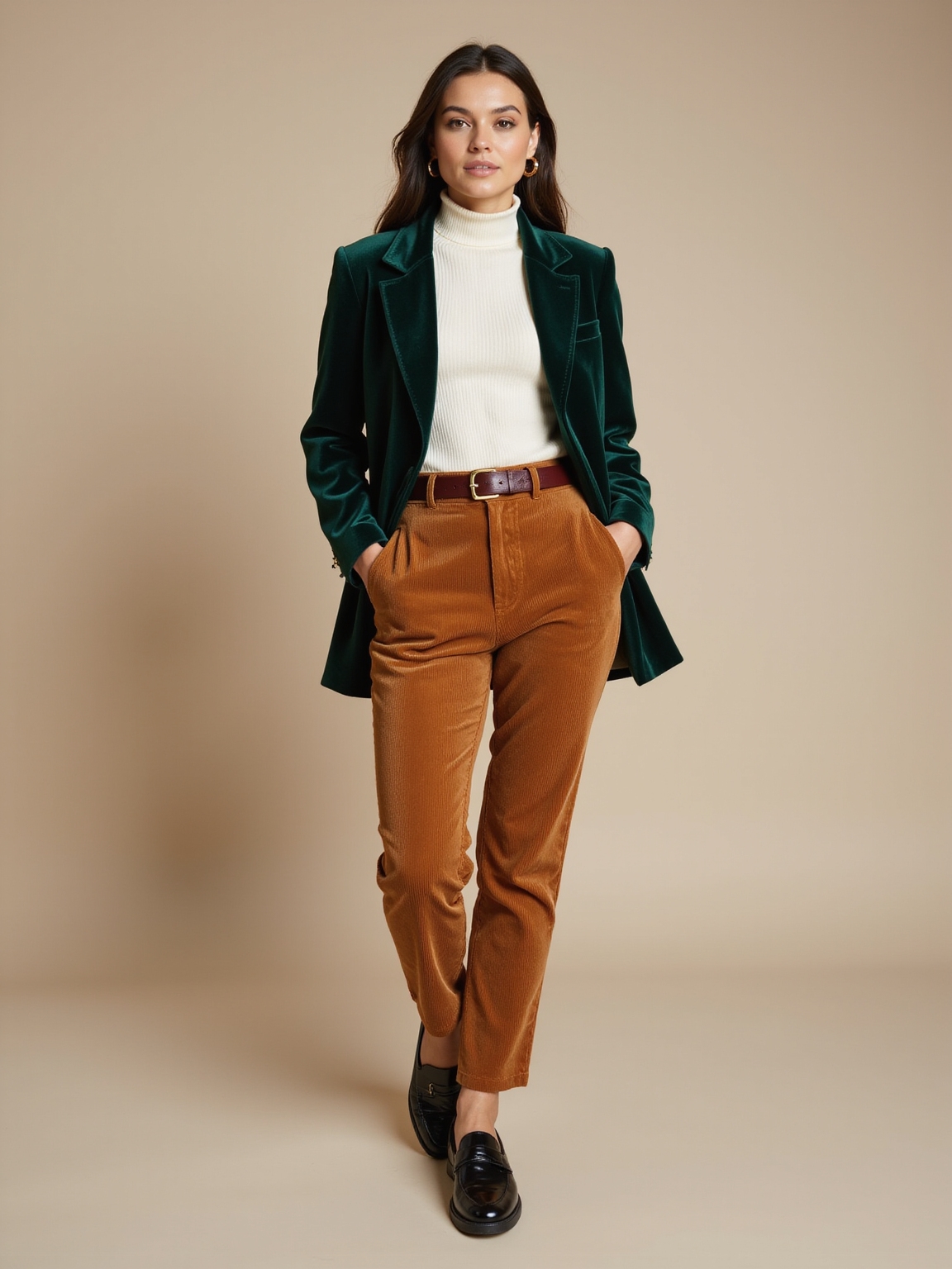 velvet and corduroy holiday chic