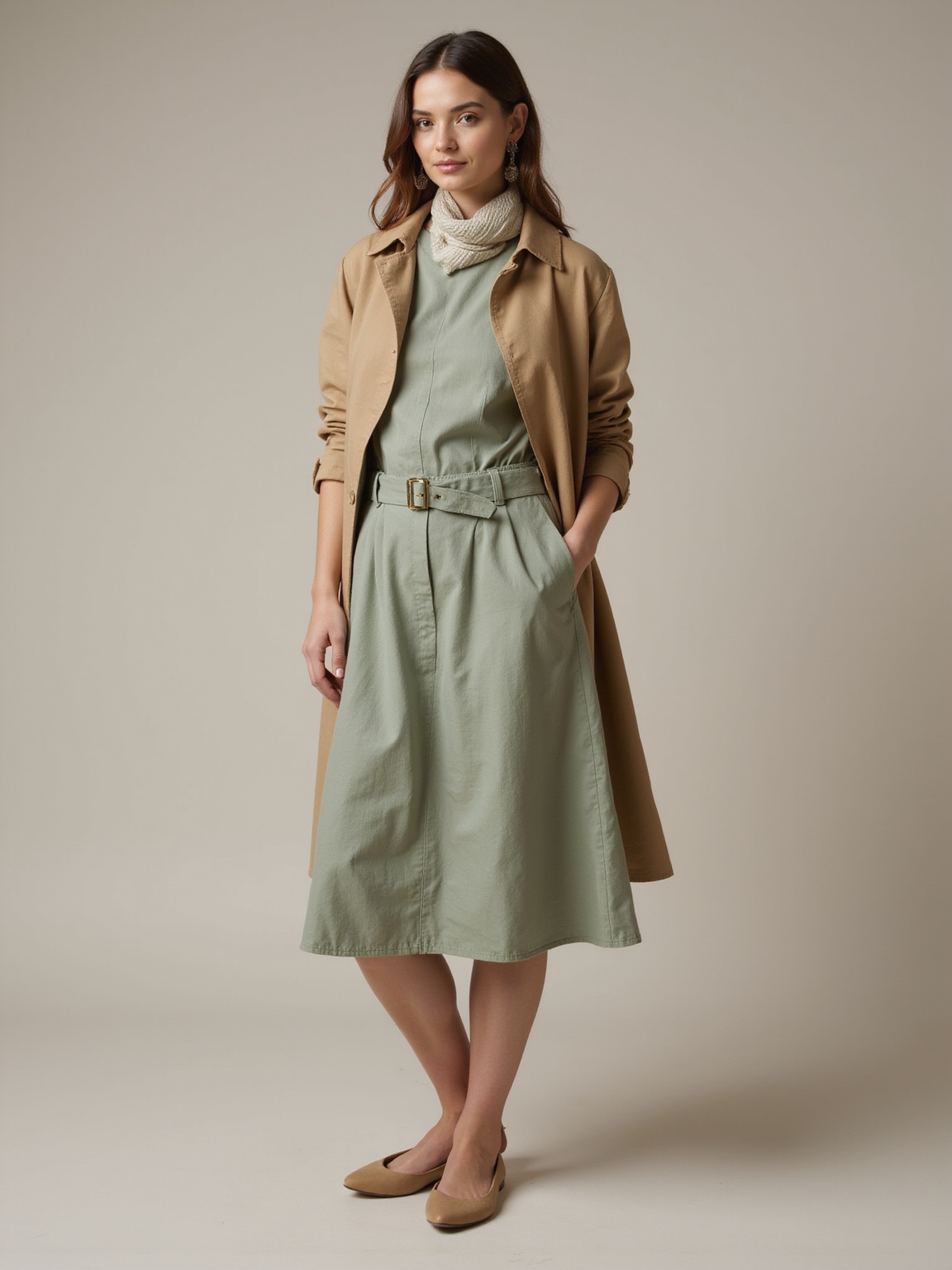versatile modest spring capsule wardrobe