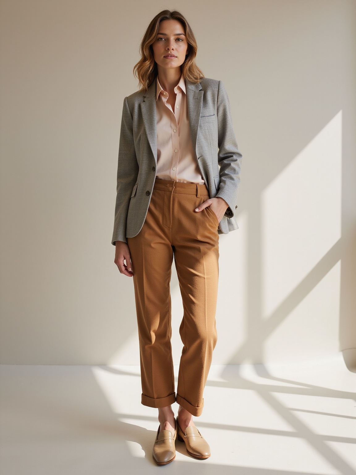 versatile neutral polished spring wardrobe