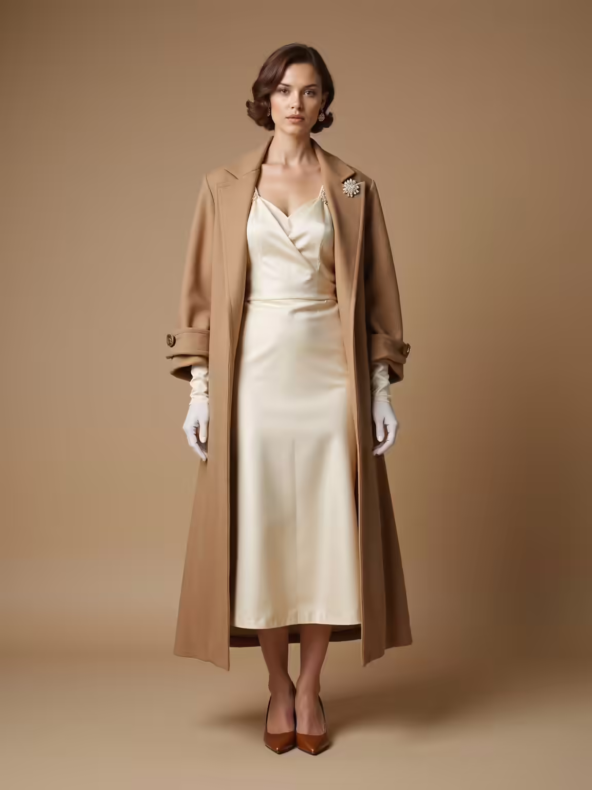 vintage glamorous evening wear