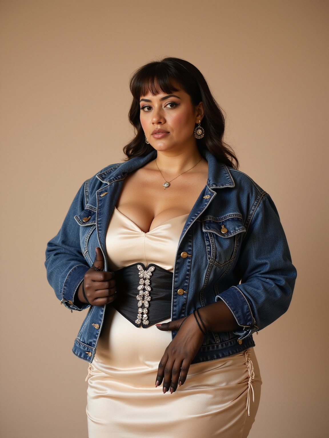 waist defining y2k curve silhouettes