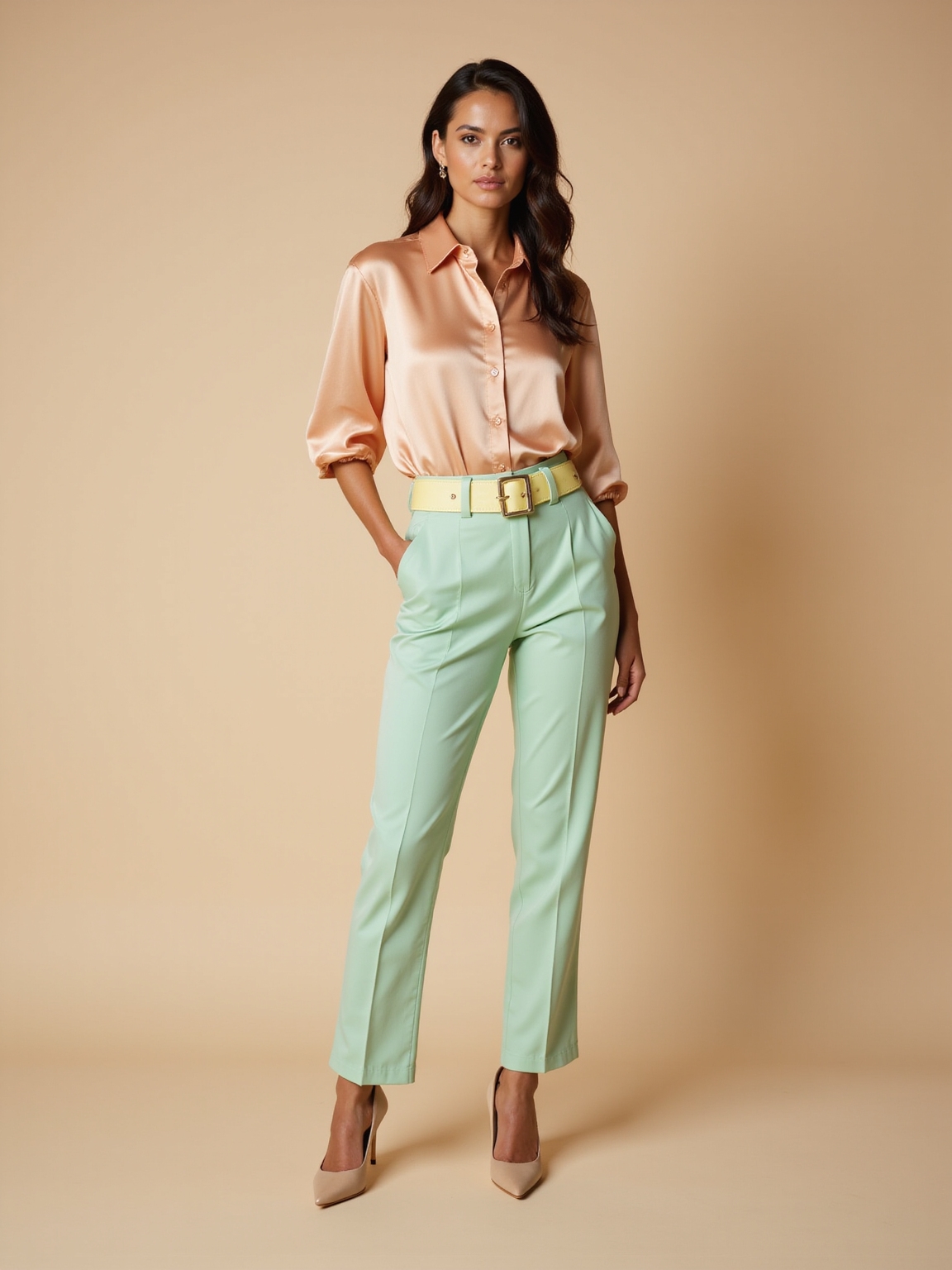 warm luminous spring wardrobe