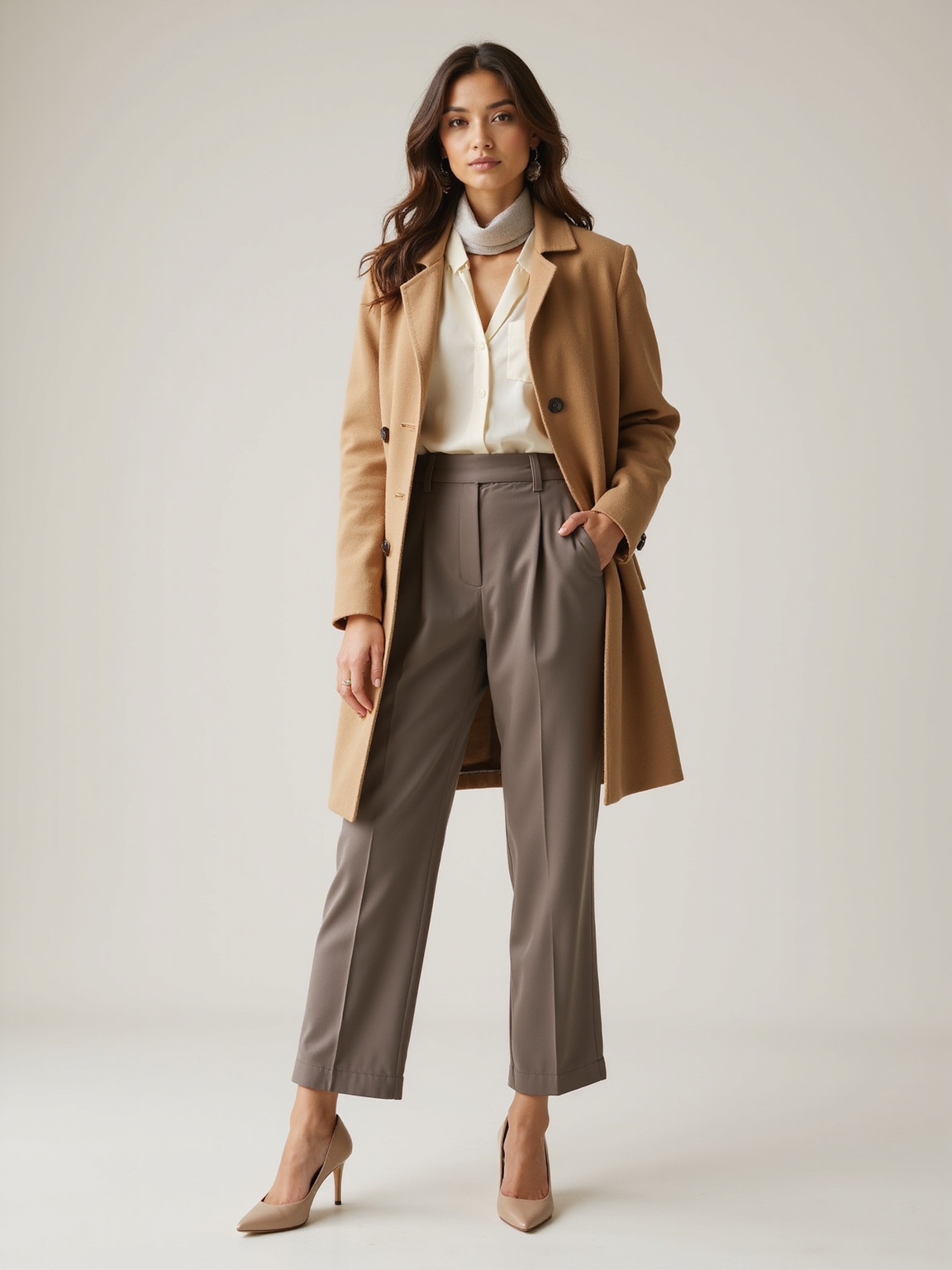 warm neutral tactile heritage accents