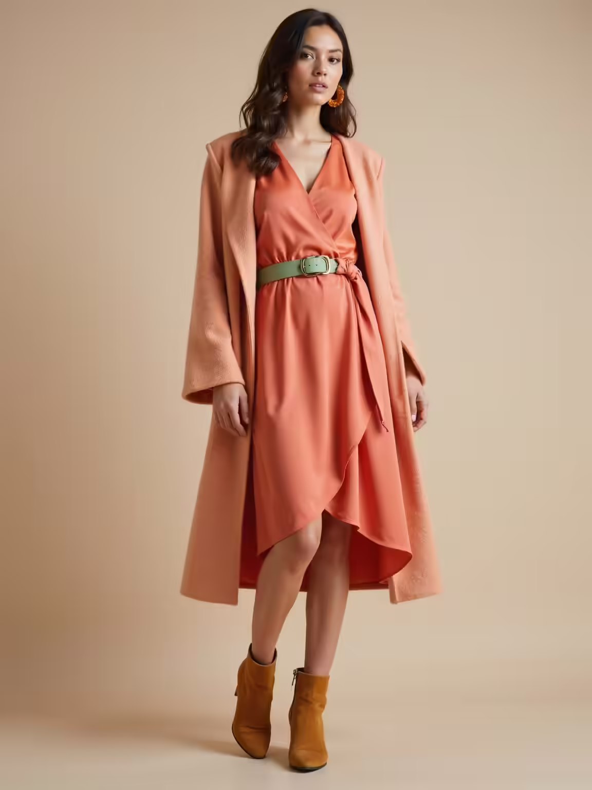 warm spring hues enhance undertone