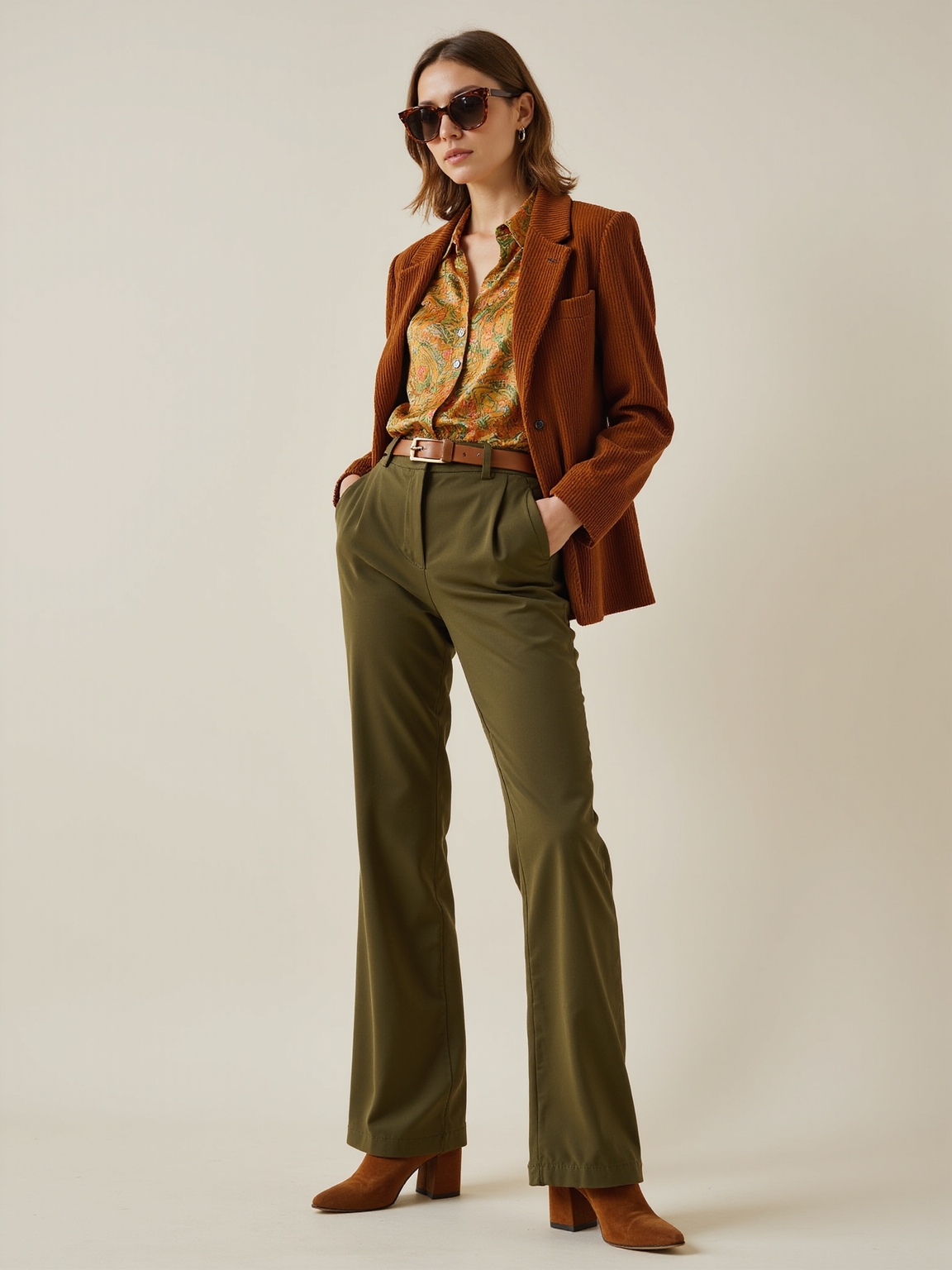 warm textured 70s groovywear