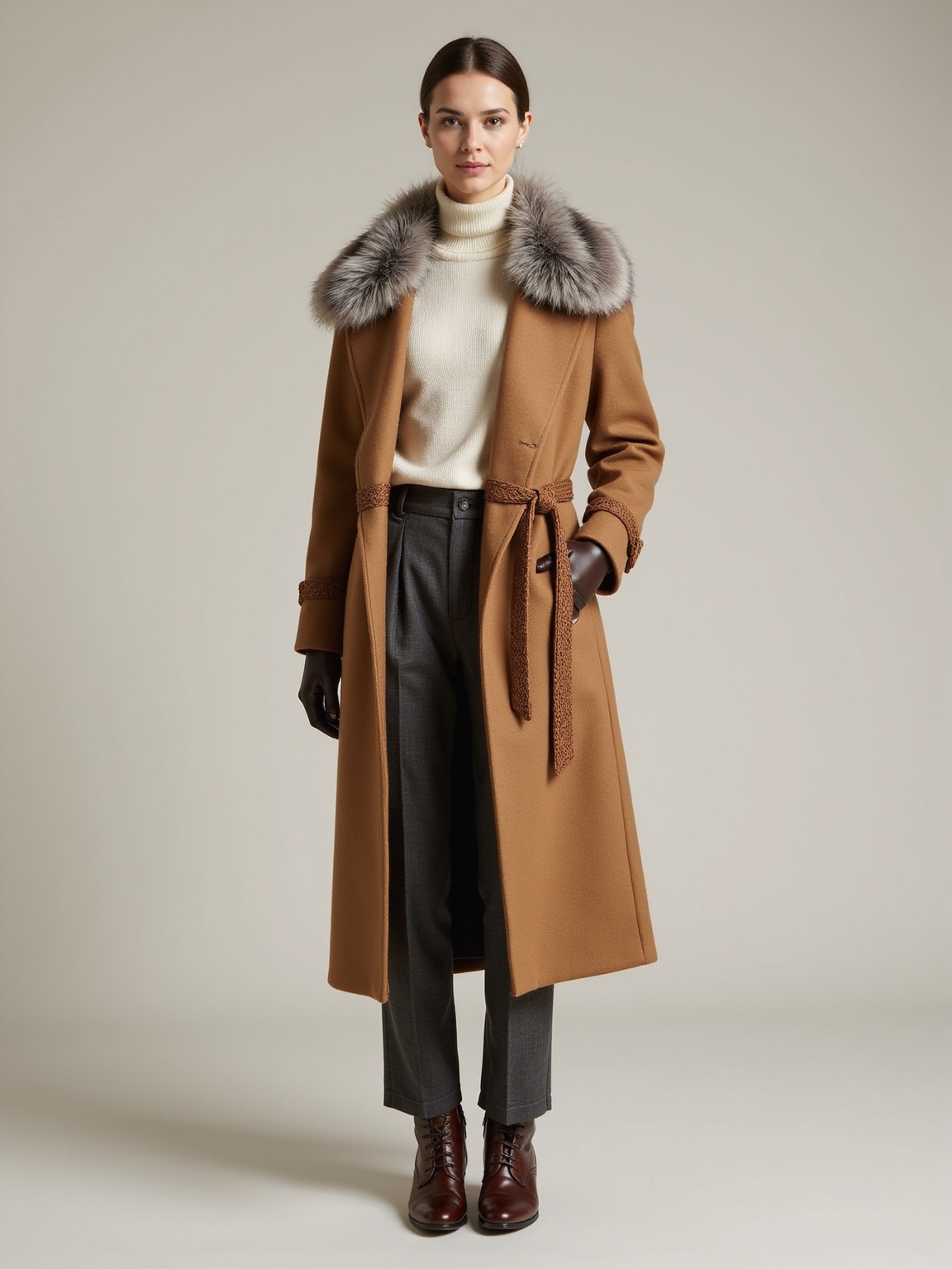 windproof luxurious wool blends