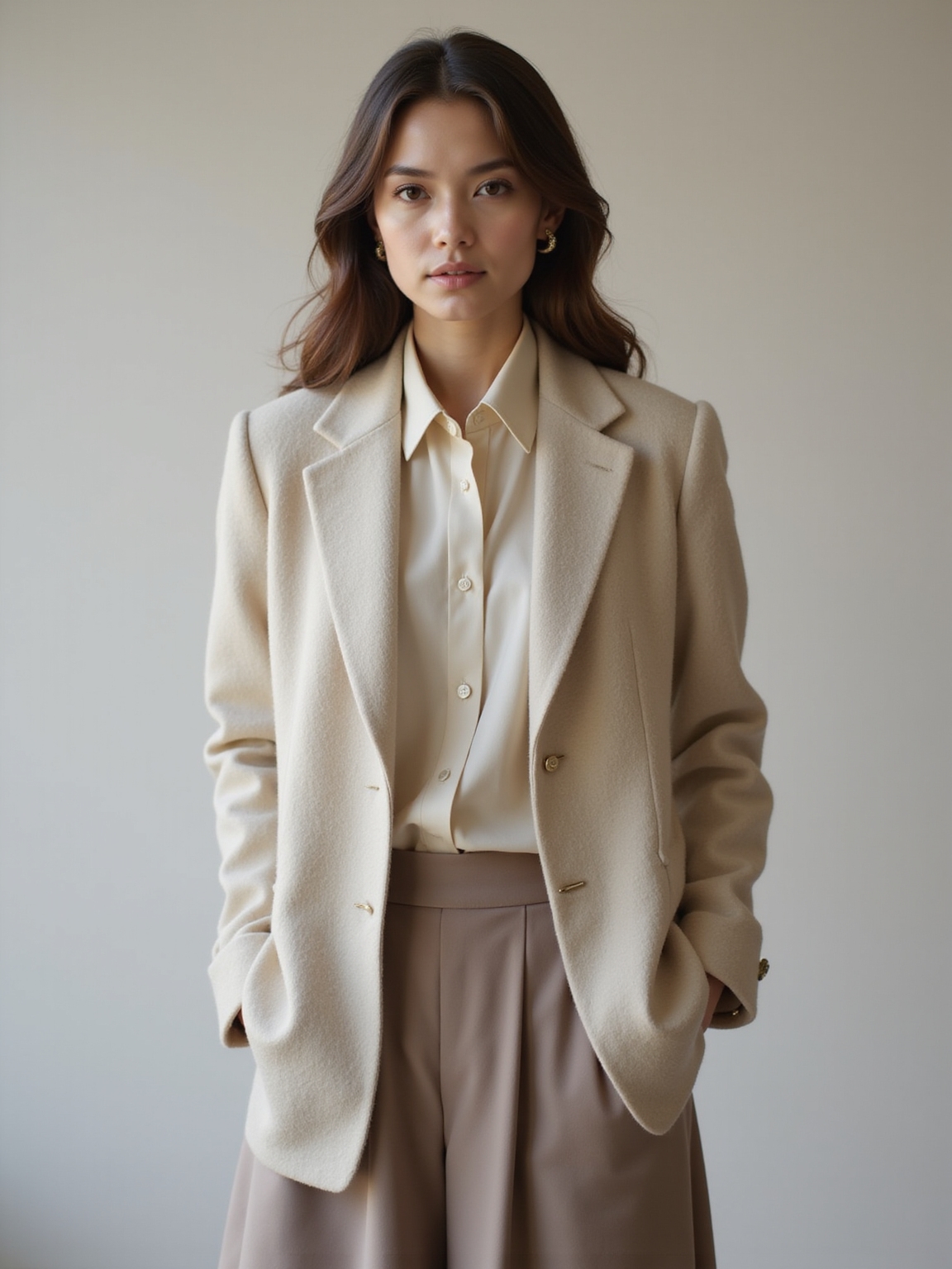 wool silk cashmere elegance