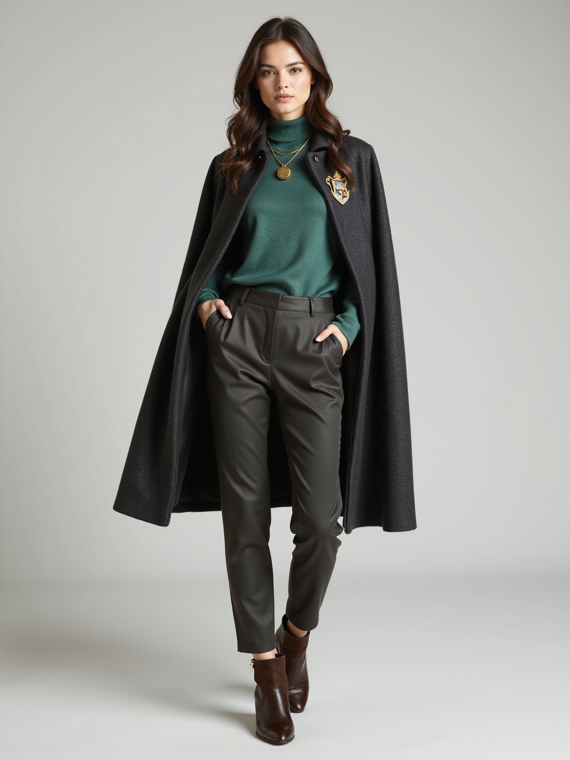 worn enchanted robe practical pockets