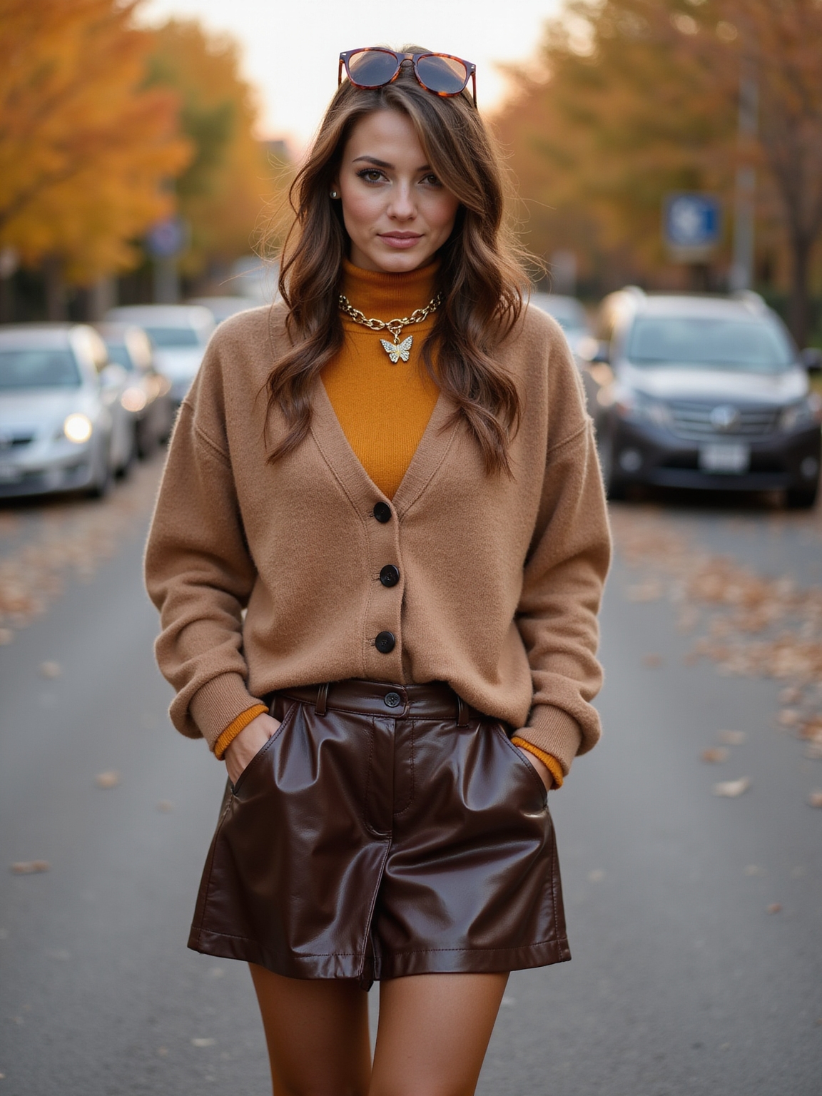 y2k layered fall outfits